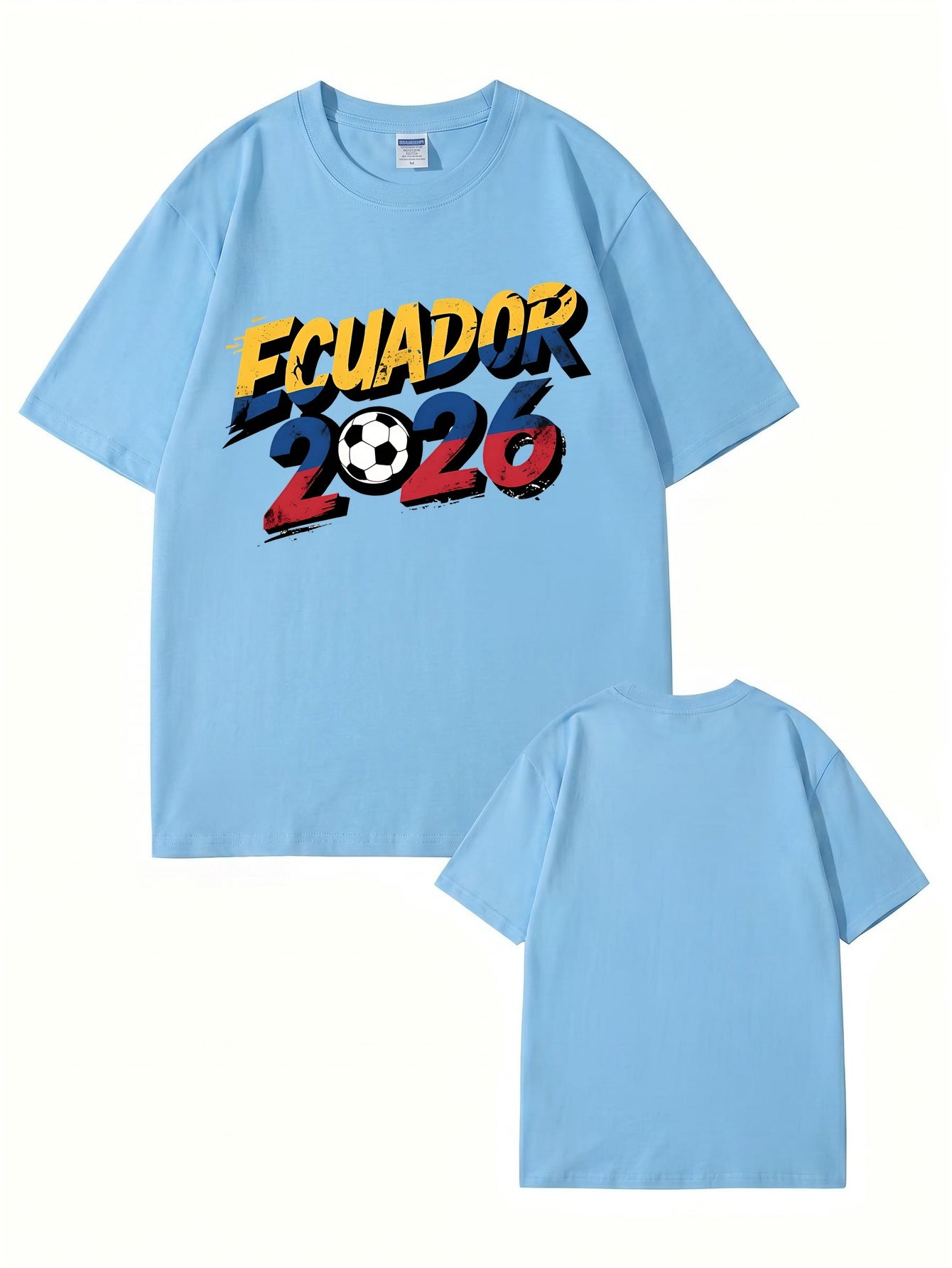 Ecuador 2026 Soccer Graphic T-Shirt - Premium Cotton Tee
