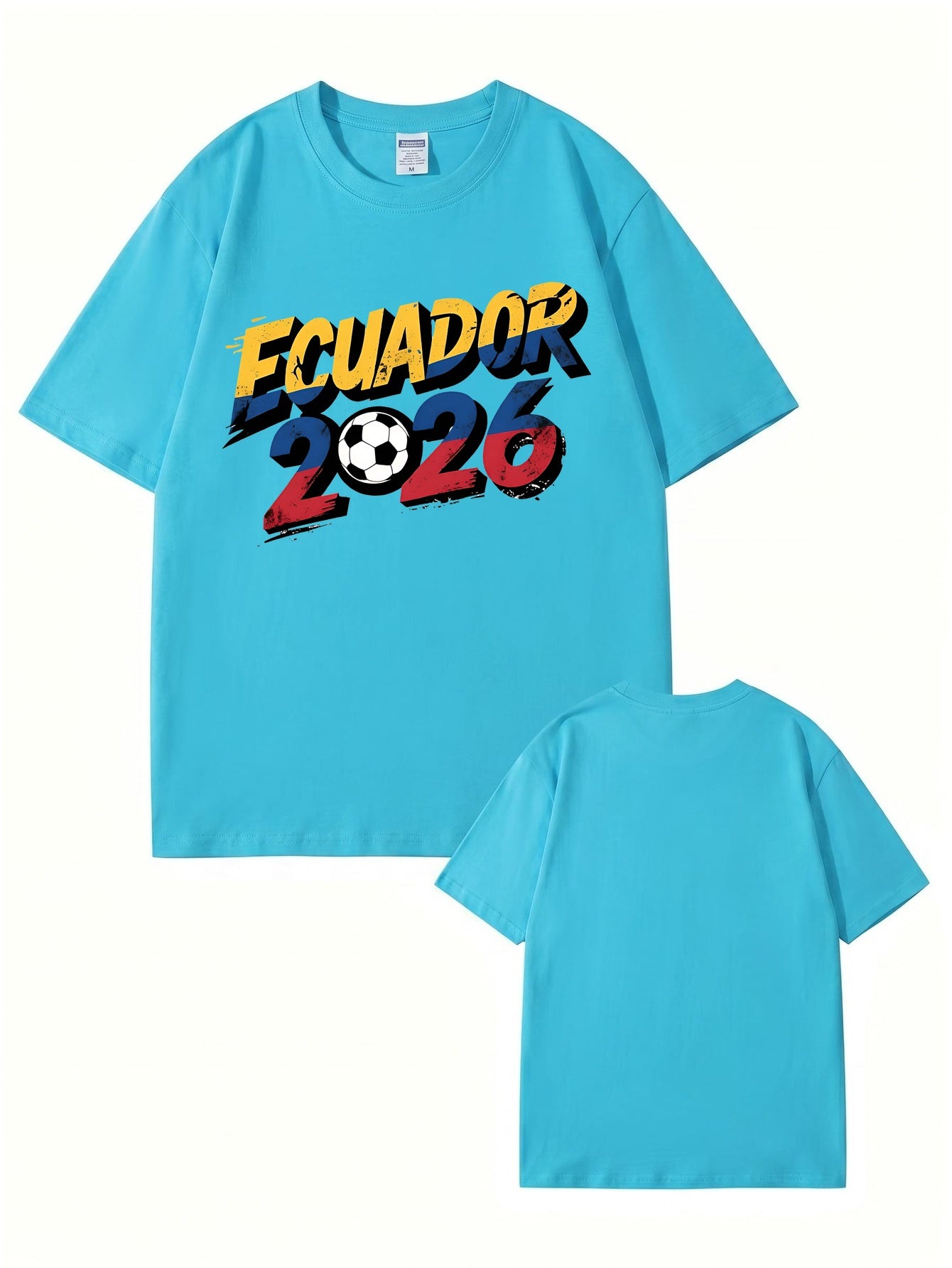 Ecuador 2026 Soccer Graphic T-Shirt - Premium Cotton Tee