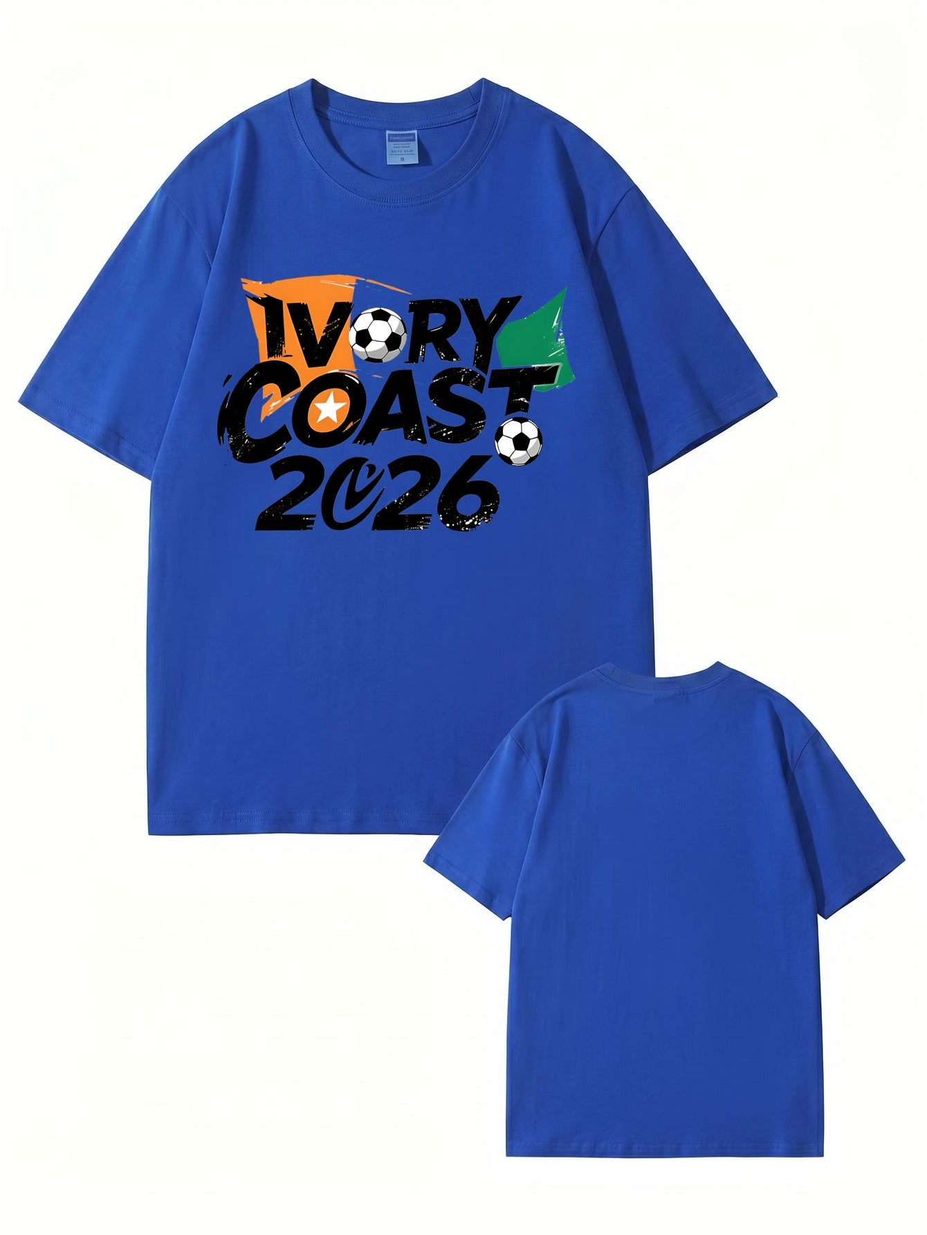 Ivory Coast 2026 Soccer Graphic T-Shirt - Premium Cotton Tee