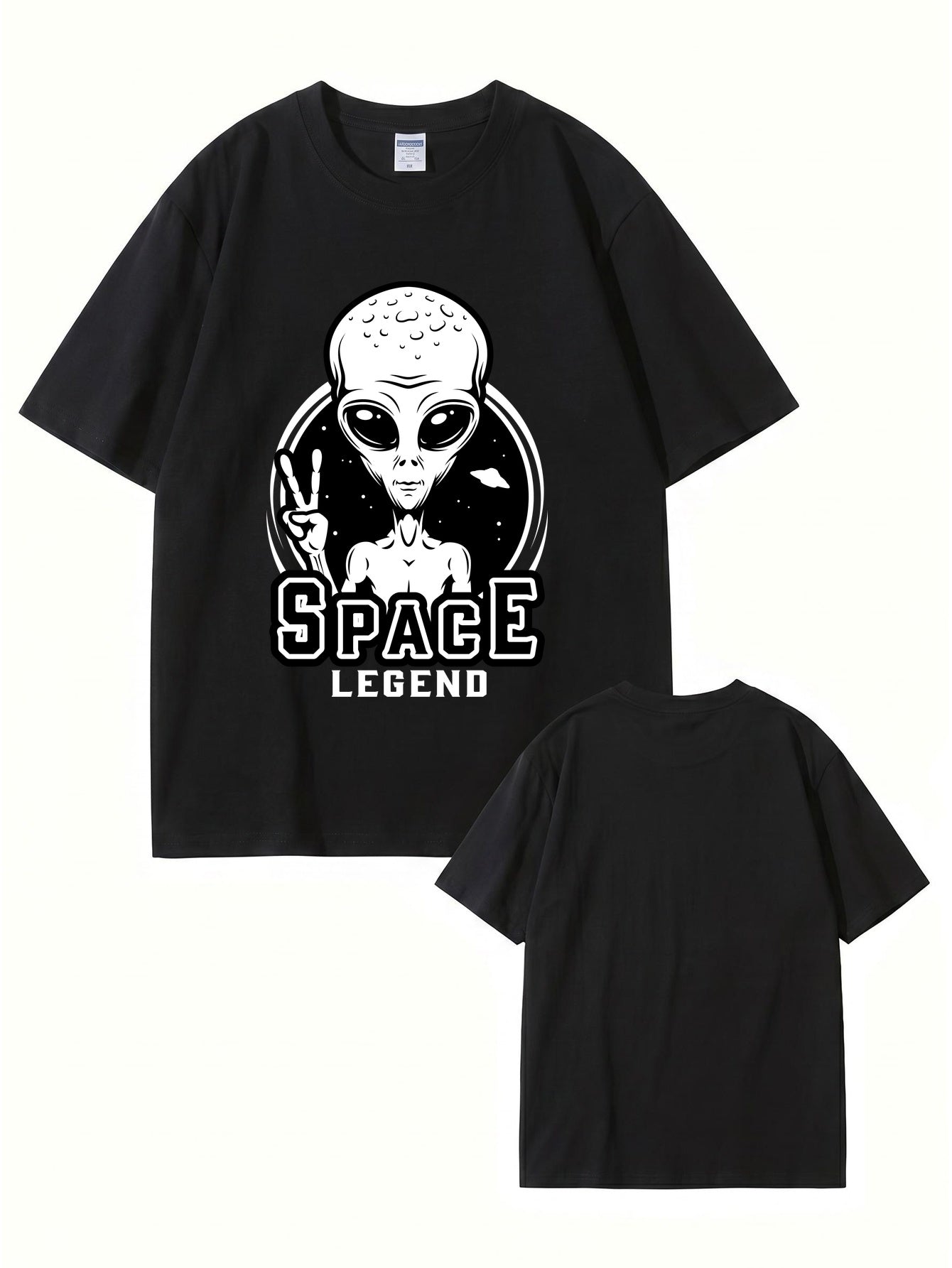 Space Legend Alien Graphic T-Shirt | Premium 200GSM Cotton Tee