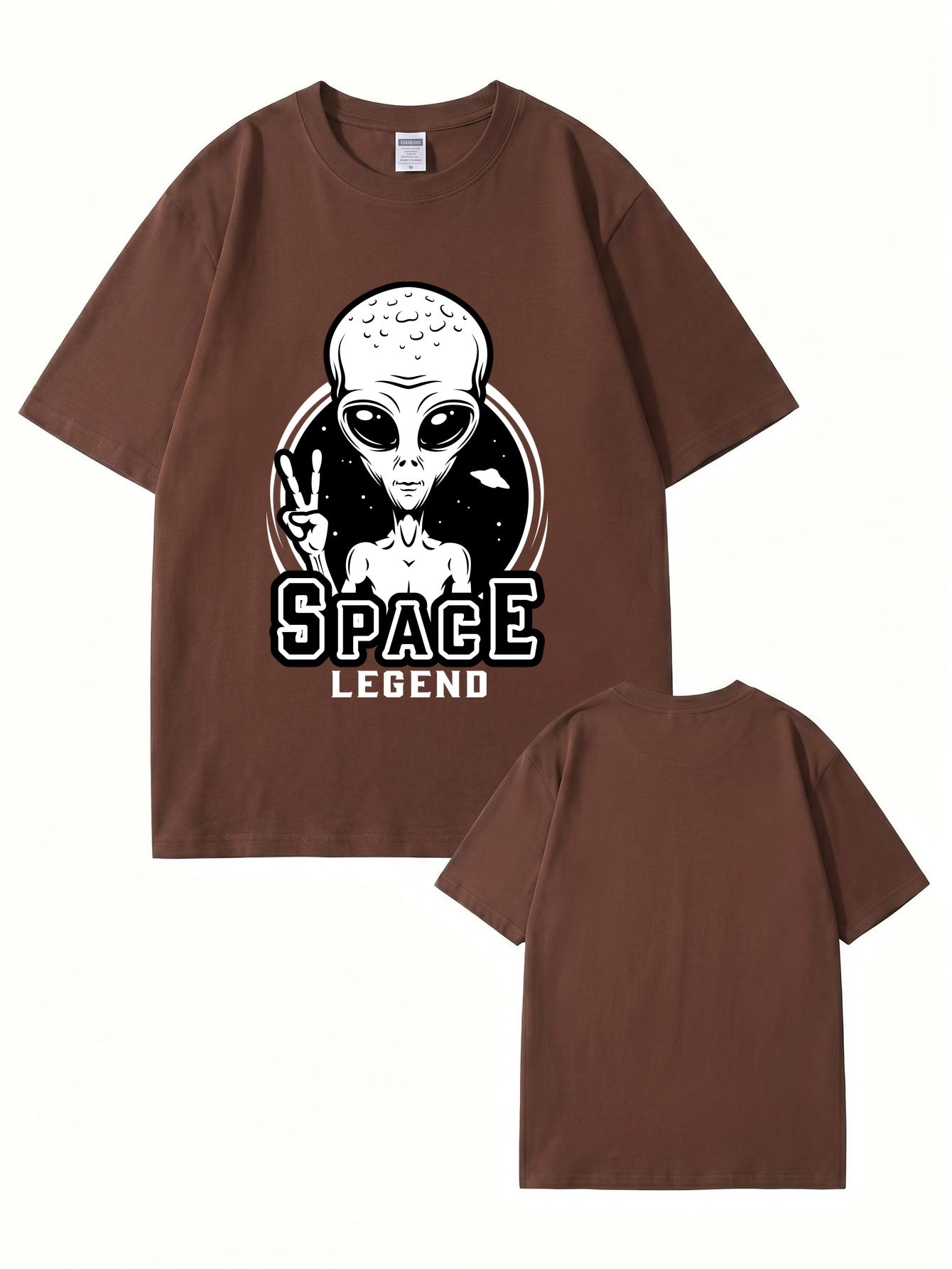 Space Legend Alien Graphic T-Shirt | Premium 200GSM Cotton Tee