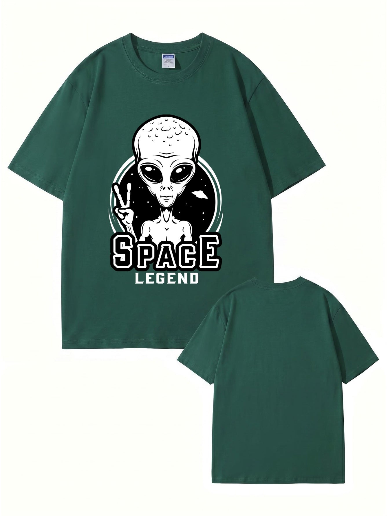 Space Legend Alien Graphic T-Shirt | Premium 200GSM Cotton Tee