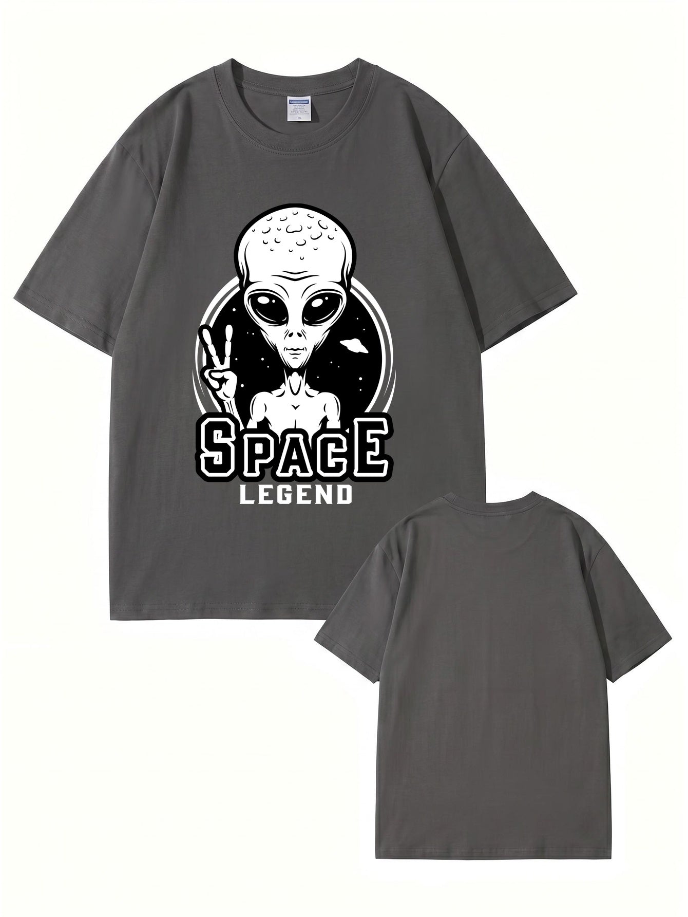 Space Legend Alien Graphic T-Shirt | Premium 200GSM Cotton Tee