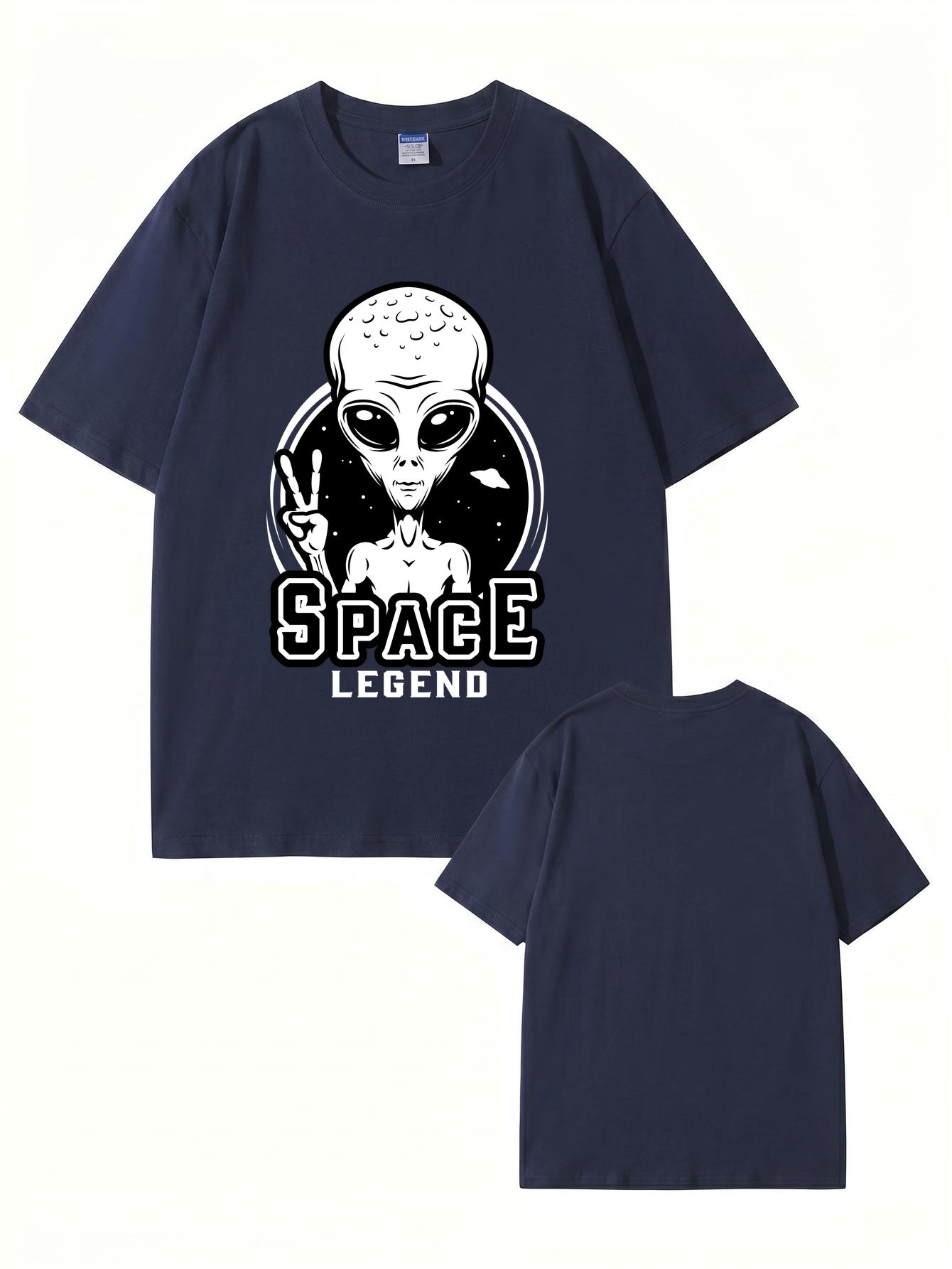 Space Legend Alien Graphic T-Shirt | Premium 200GSM Cotton Tee