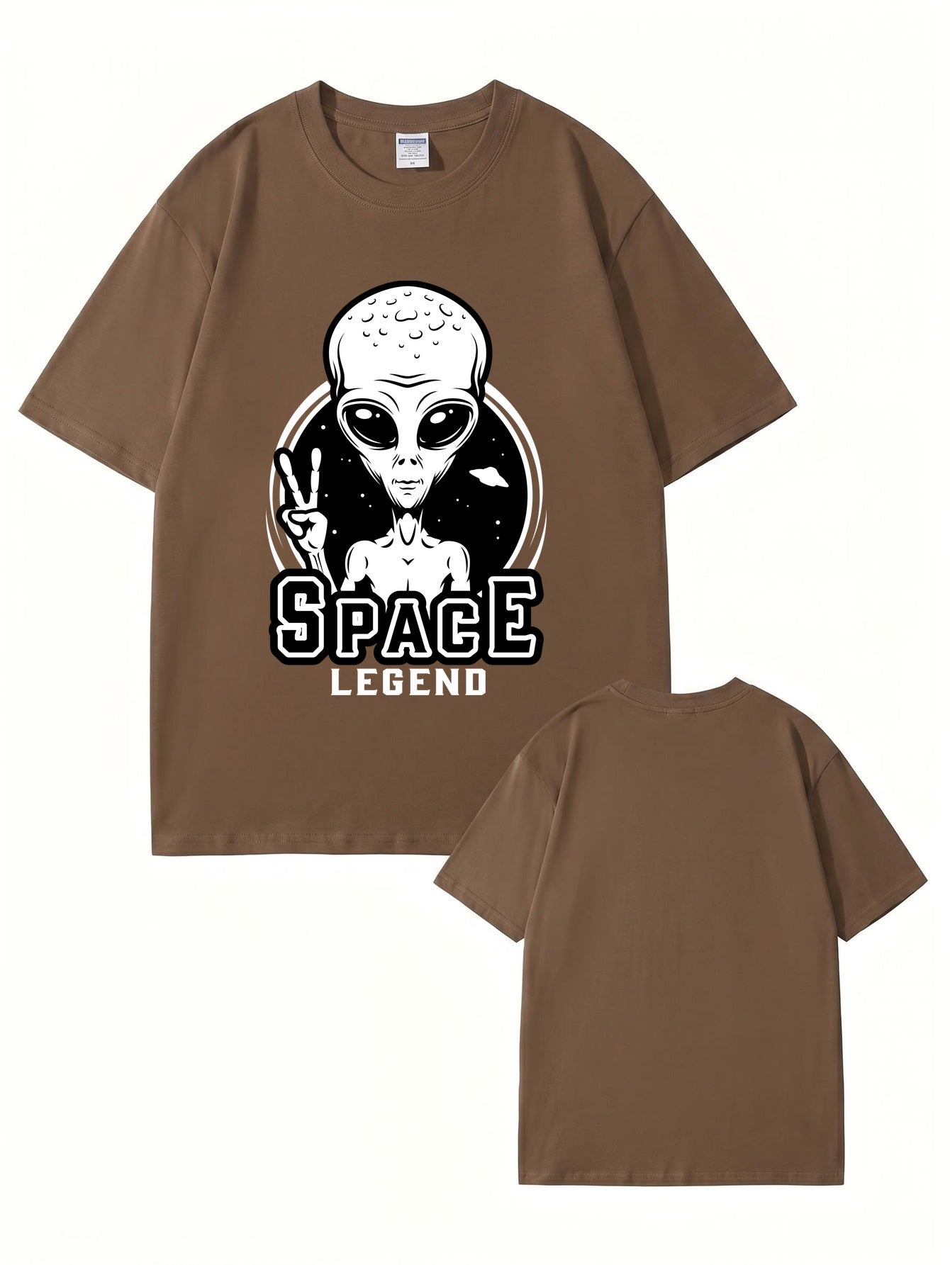 Space Legend Alien Graphic T-Shirt | Premium 200GSM Cotton Tee