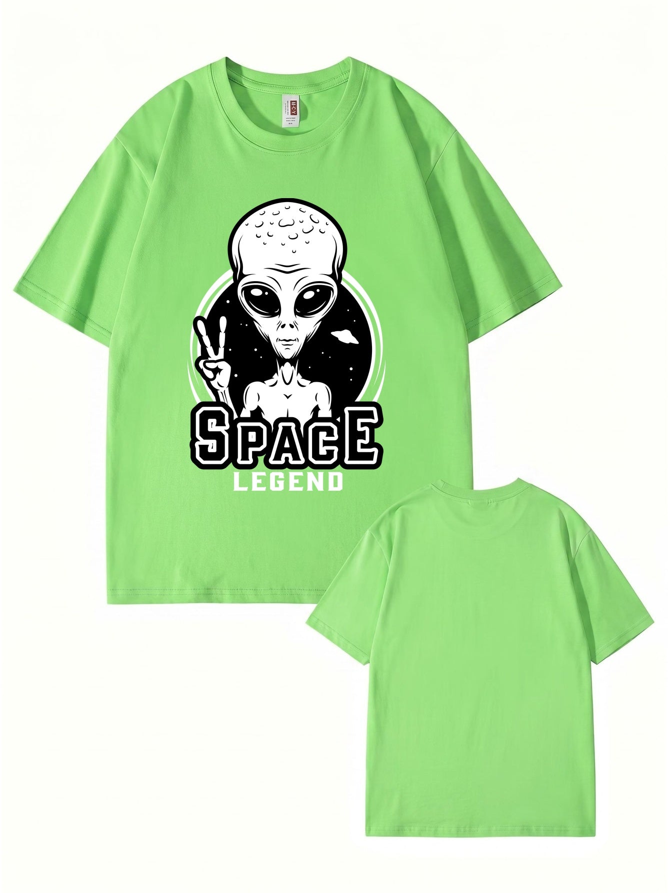 Space Legend Alien Graphic T-Shirt | Premium 200GSM Cotton Tee