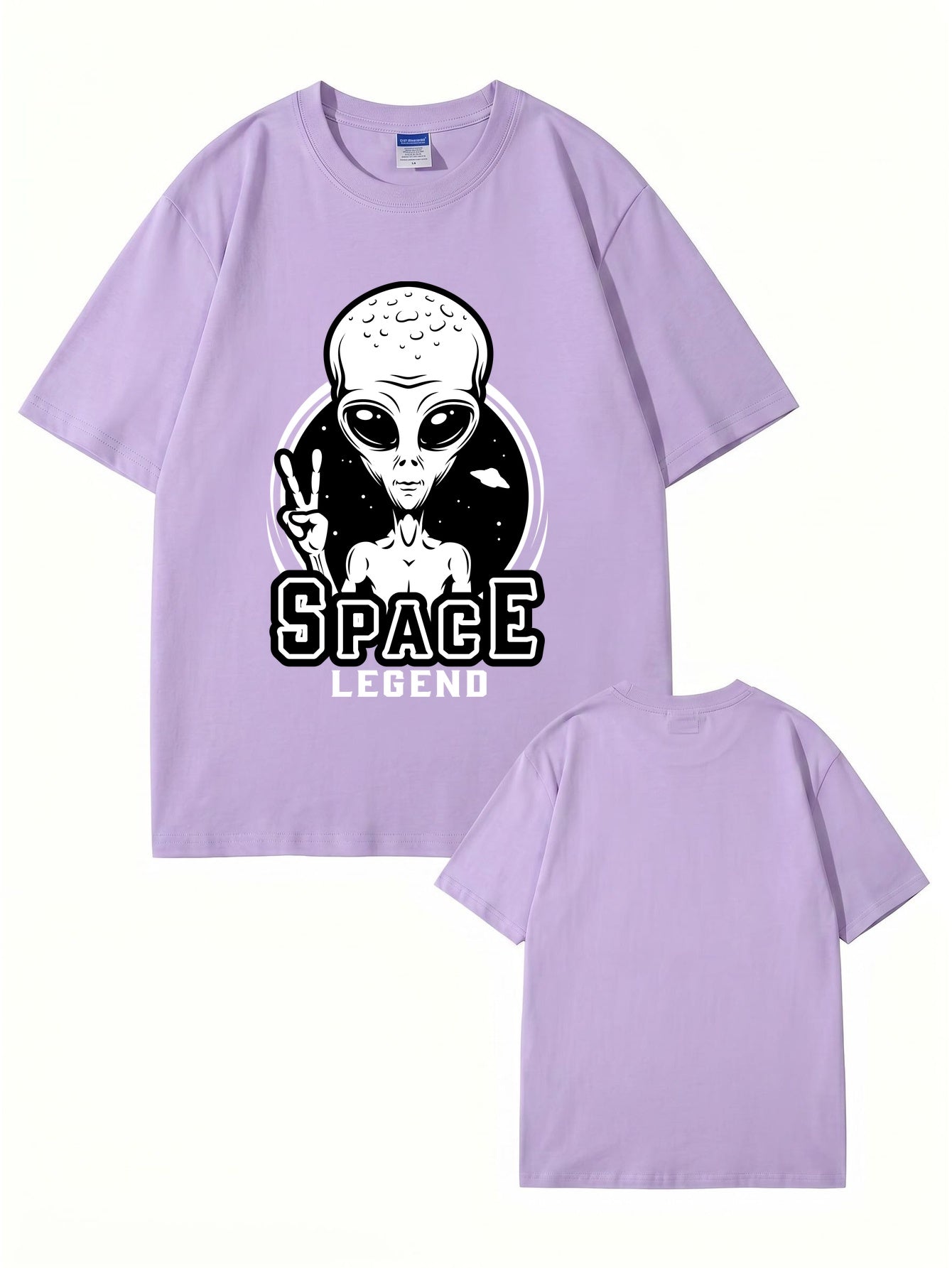 Space Legend Alien Graphic T-Shirt | Premium 200GSM Cotton Tee
