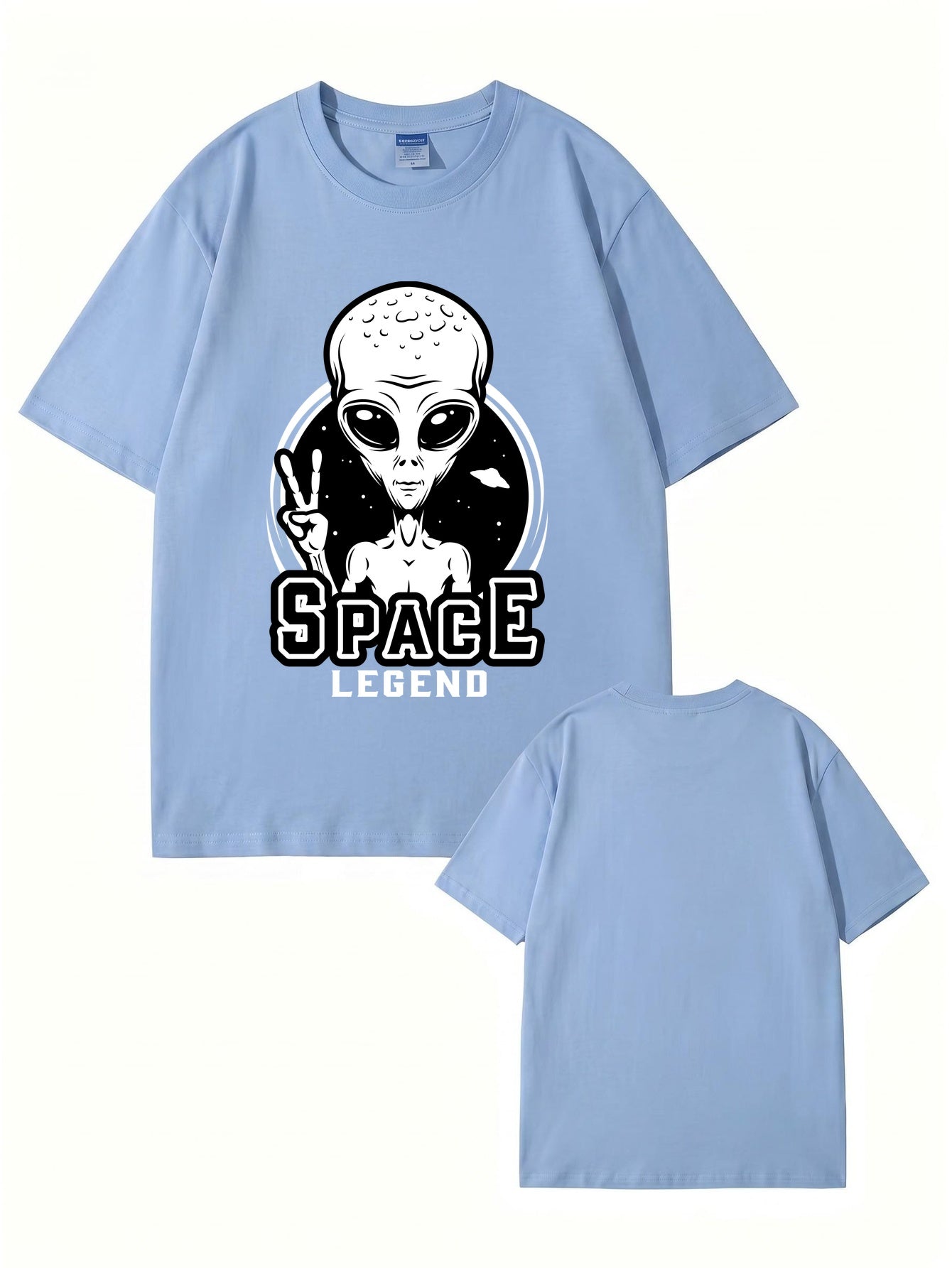 Space Legend Alien Graphic T-Shirt | Premium 200GSM Cotton Tee