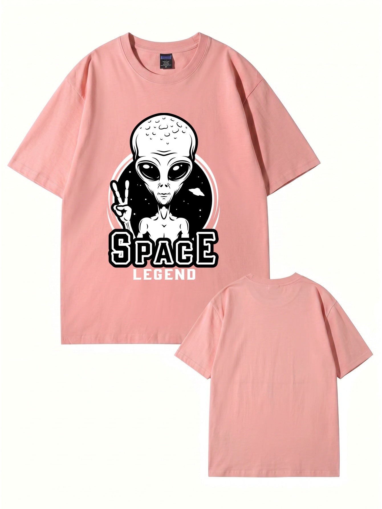 Space Legend Alien Graphic T-Shirt | Premium 200GSM Cotton Tee
