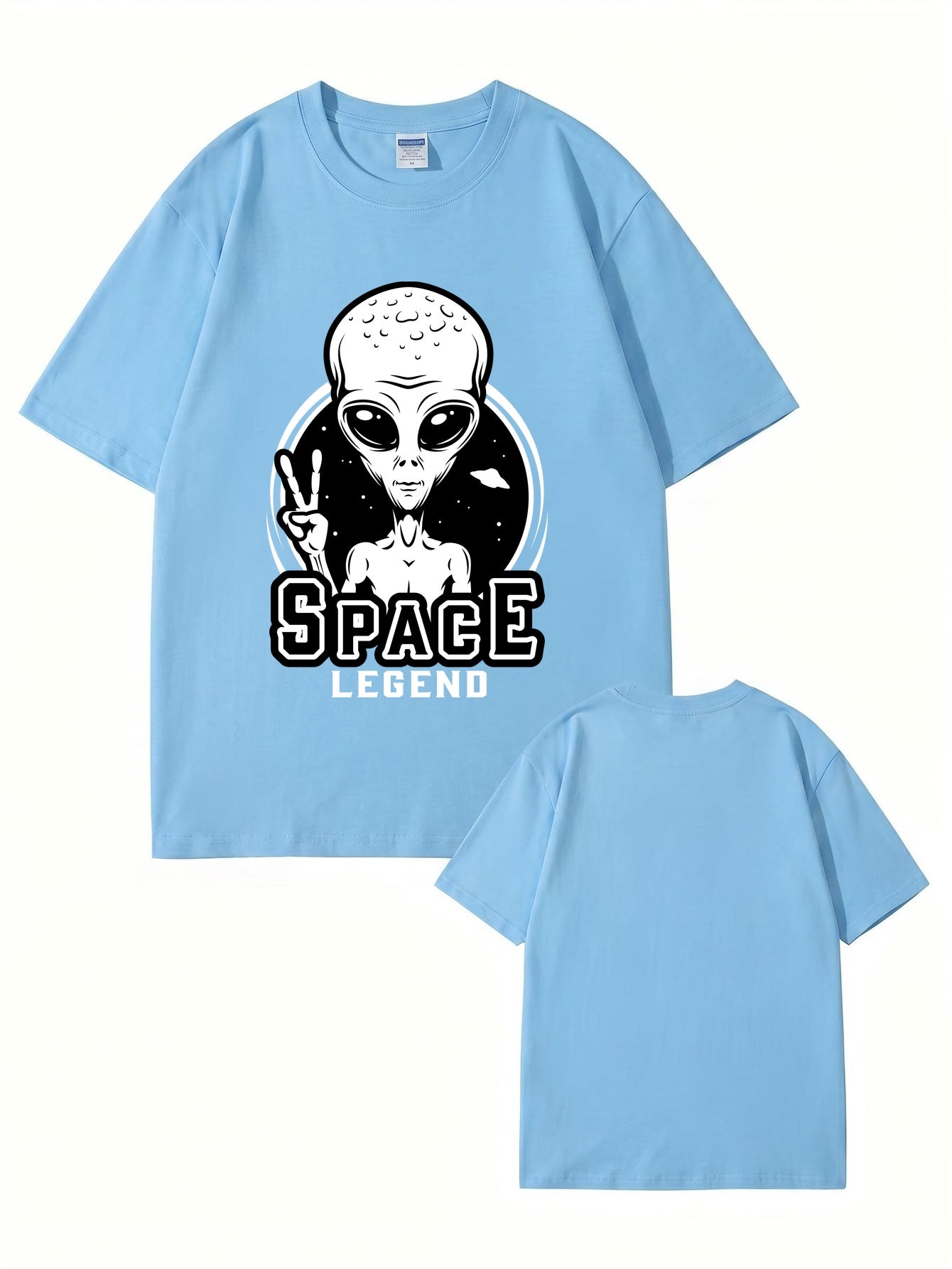 Space Legend Alien Graphic T-Shirt | Premium 200GSM Cotton Tee