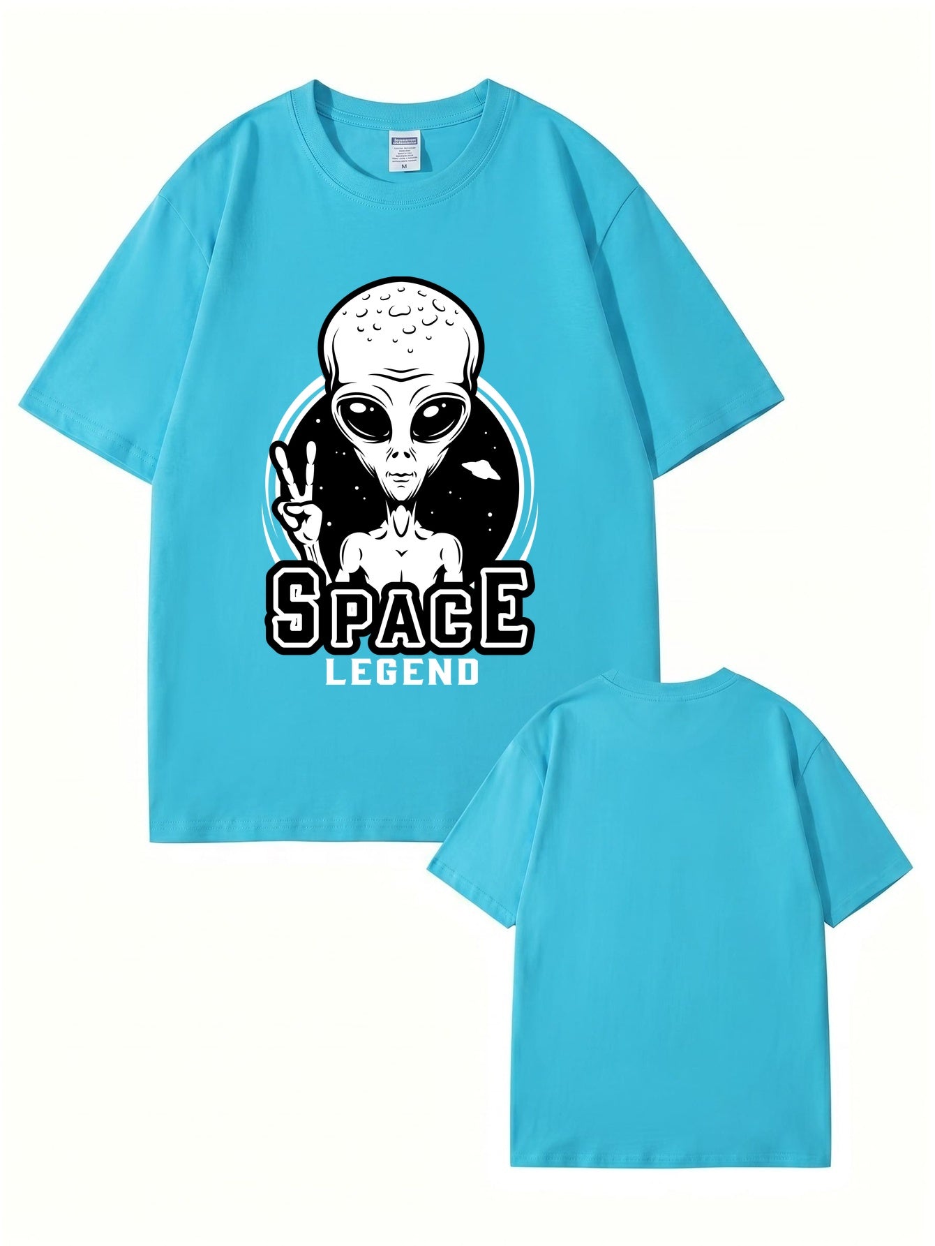 Space Legend Alien Graphic T-Shirt | Premium 200GSM Cotton Tee