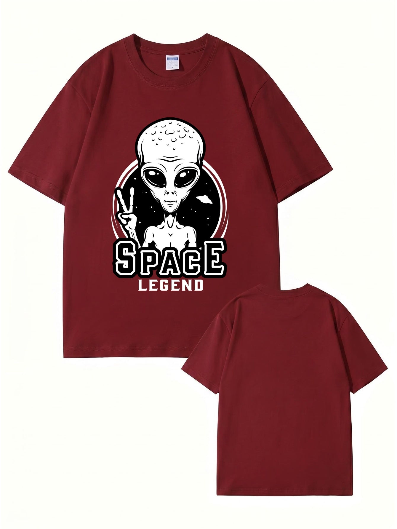 Space Legend Alien Graphic T-Shirt | Premium 200GSM Cotton Tee