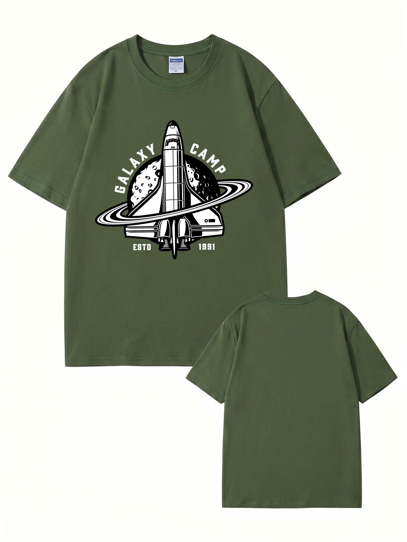 Galaxy Camp Space Shuttle Graphic T-Shirt | Premium Cotton Unisex Tee