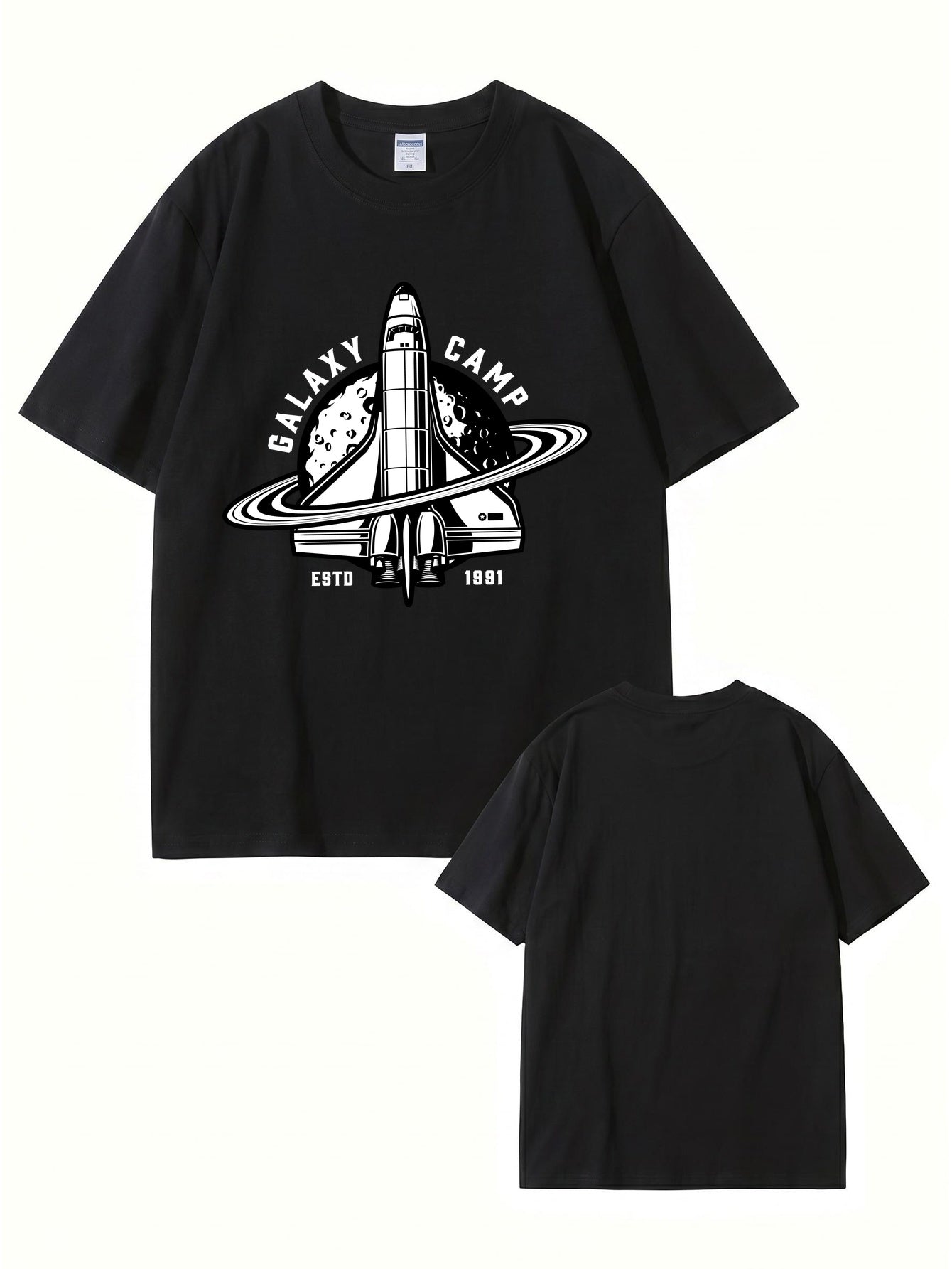 Galaxy Camp Space Shuttle Graphic T-Shirt | Premium Cotton Unisex Tee
