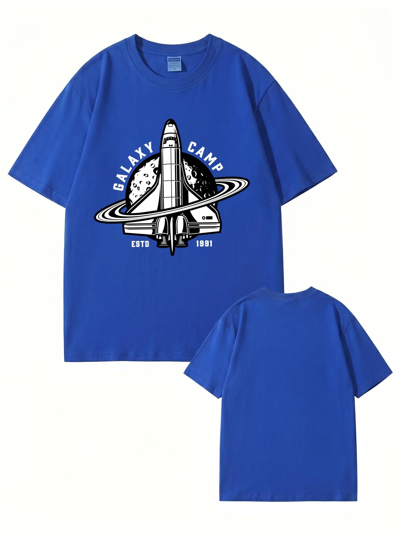 Galaxy Camp Space Shuttle Graphic T-Shirt | Premium Cotton Unisex Tee