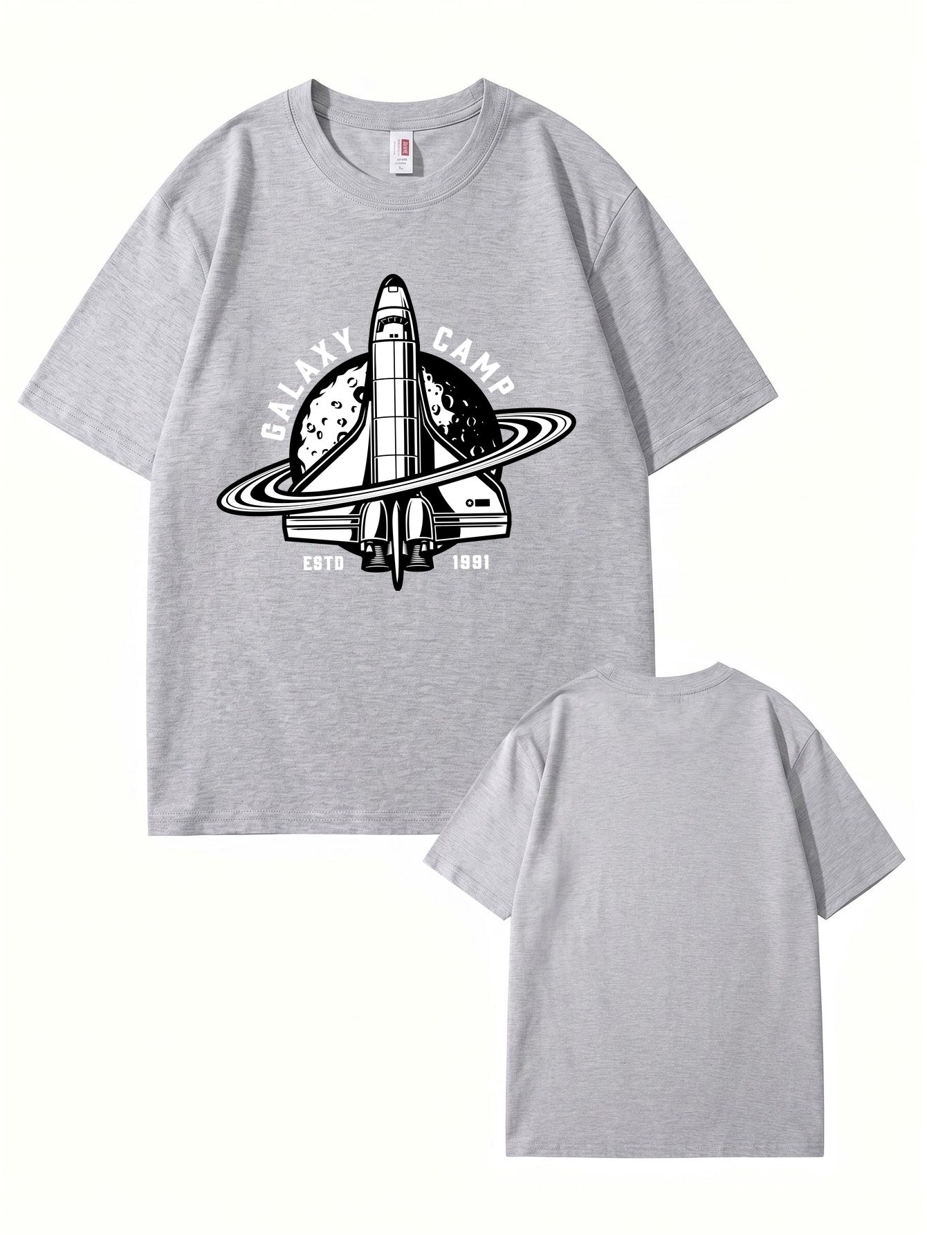 Galaxy Camp Space Shuttle Graphic T-Shirt | Premium Cotton Unisex Tee