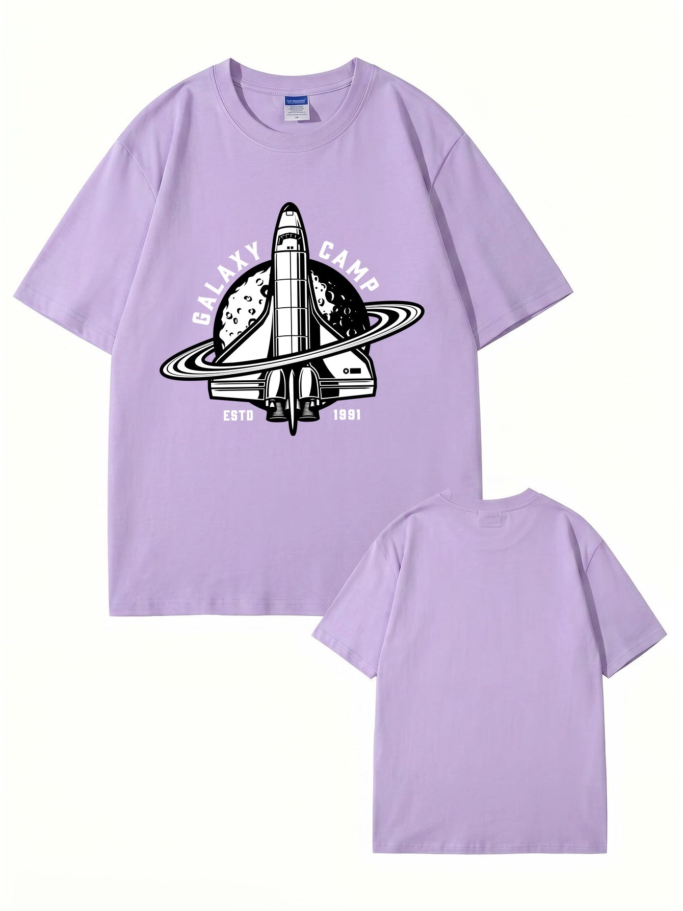 Galaxy Camp Space Shuttle Graphic T-Shirt | Premium Cotton Unisex Tee