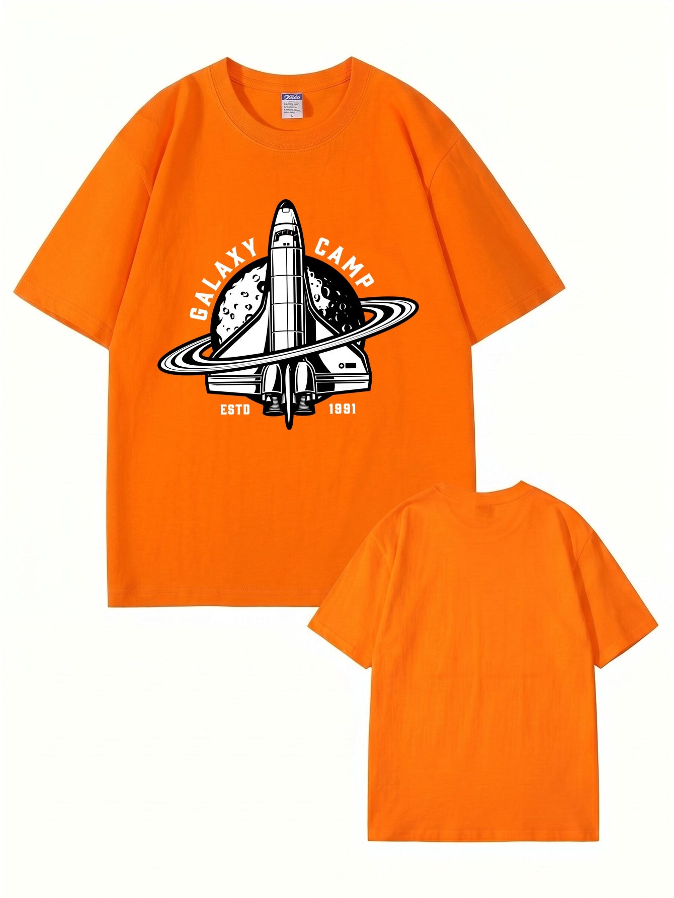 Galaxy Camp Space Shuttle Graphic T-Shirt | Premium Cotton Unisex Tee