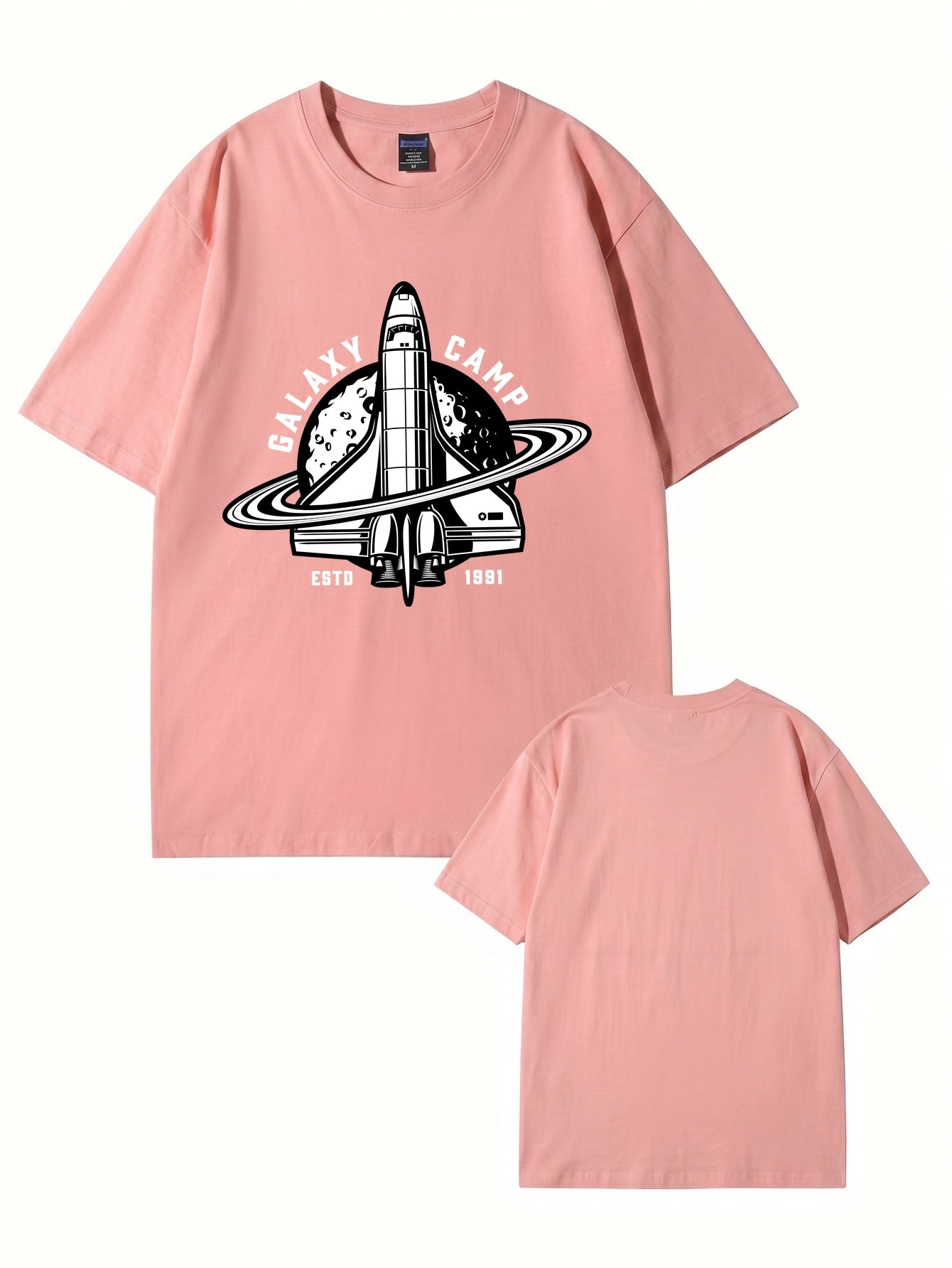 Galaxy Camp Space Shuttle Graphic T-Shirt | Premium Cotton Unisex Tee