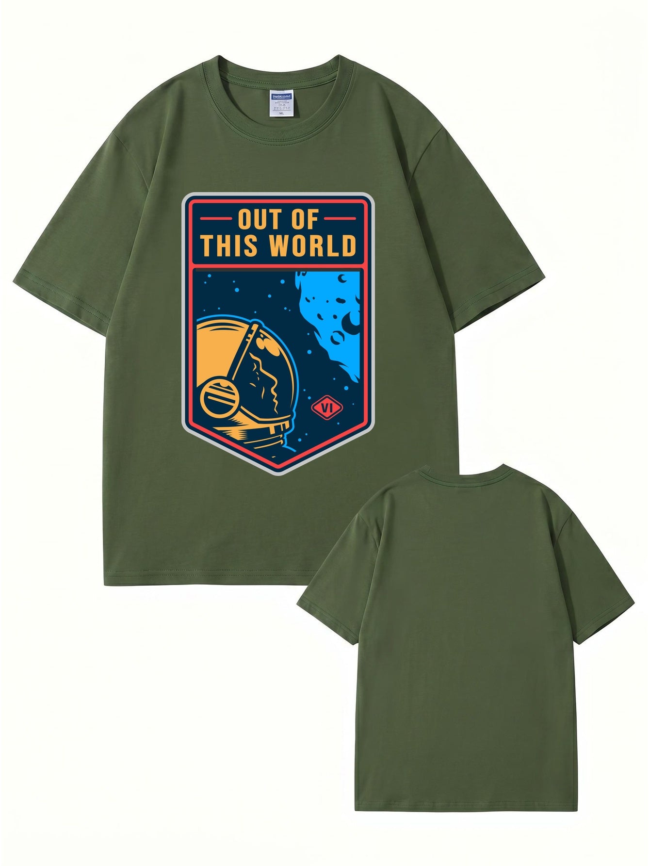 Out of This World Astronaut Graphic T-Shirt - 22 Colors & Extended Sizes