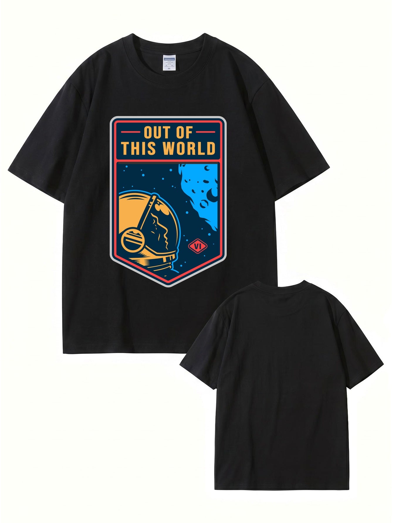 Out of This World Astronaut Graphic T-Shirt - 22 Colors & Extended Sizes