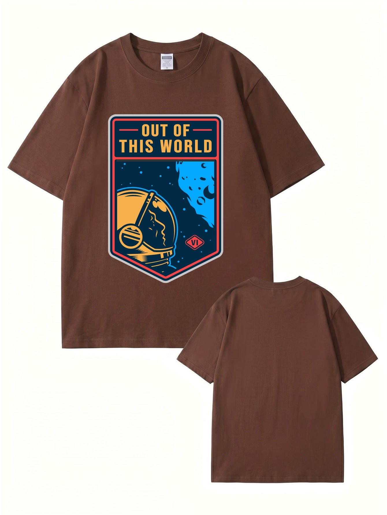 Out of This World Astronaut Graphic T-Shirt - 22 Colors & Extended Sizes