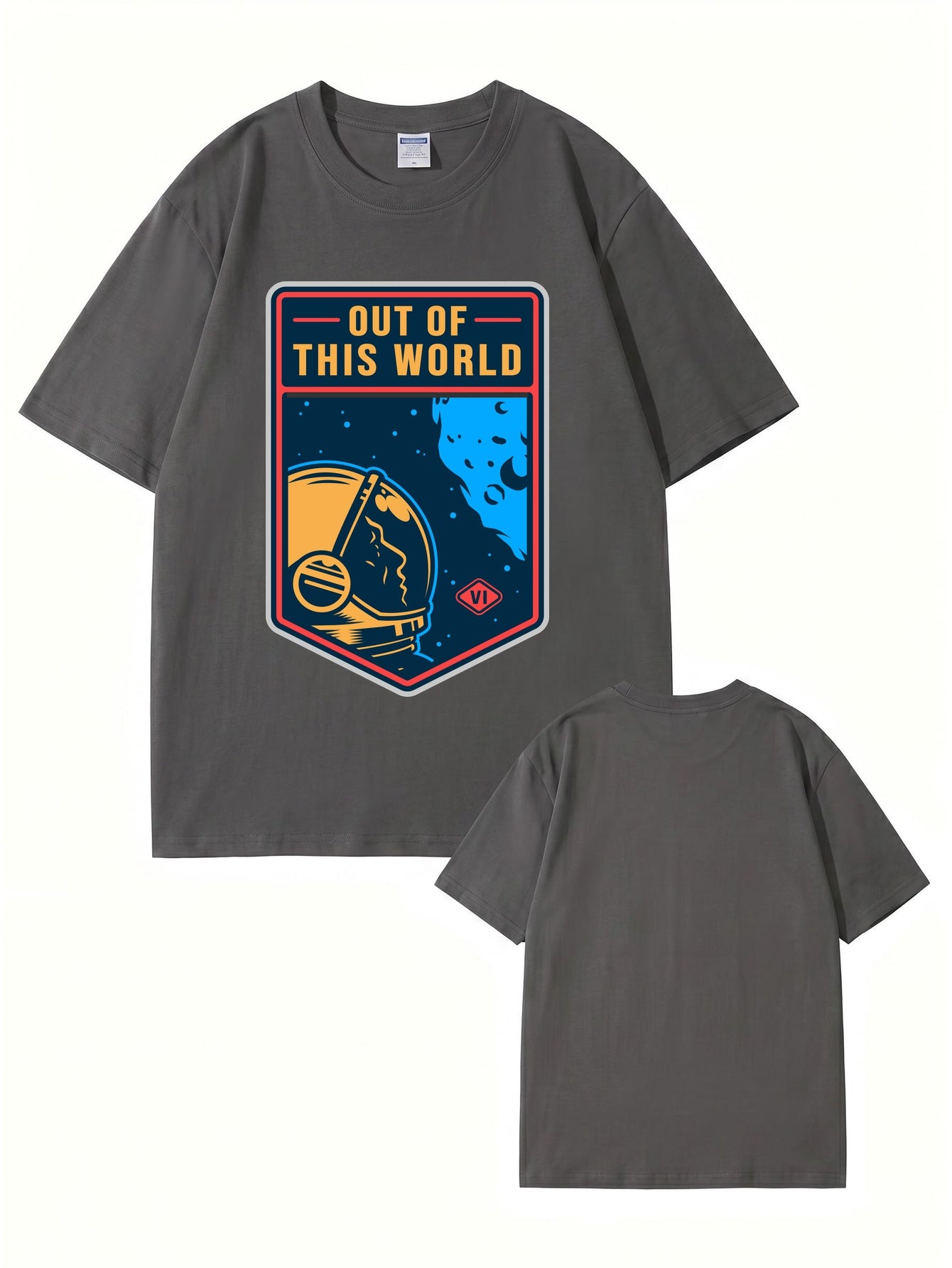 Out of This World Astronaut Graphic T-Shirt - 22 Colors & Extended Sizes