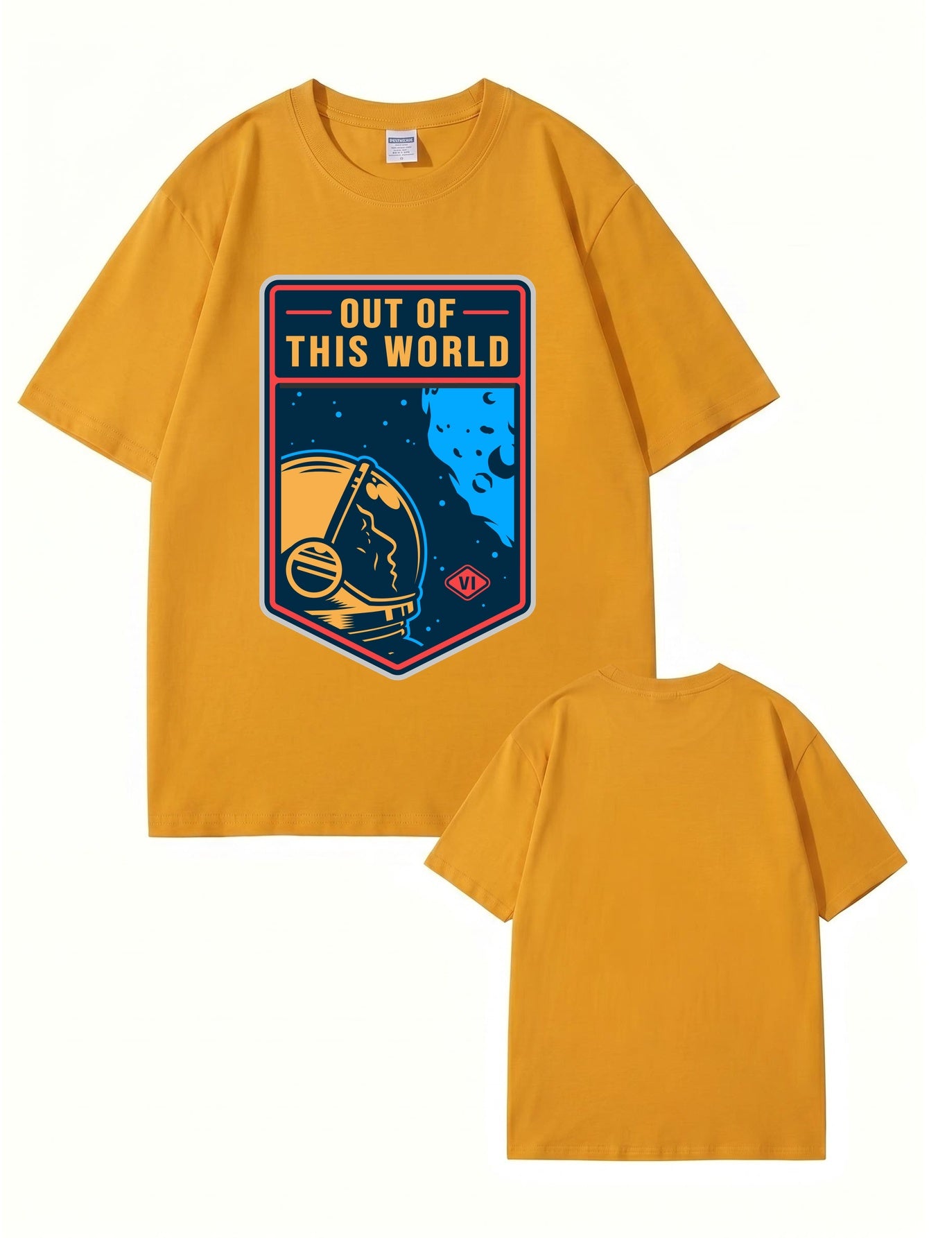 Out of This World Astronaut Graphic T-Shirt - 22 Colors & Extended Sizes