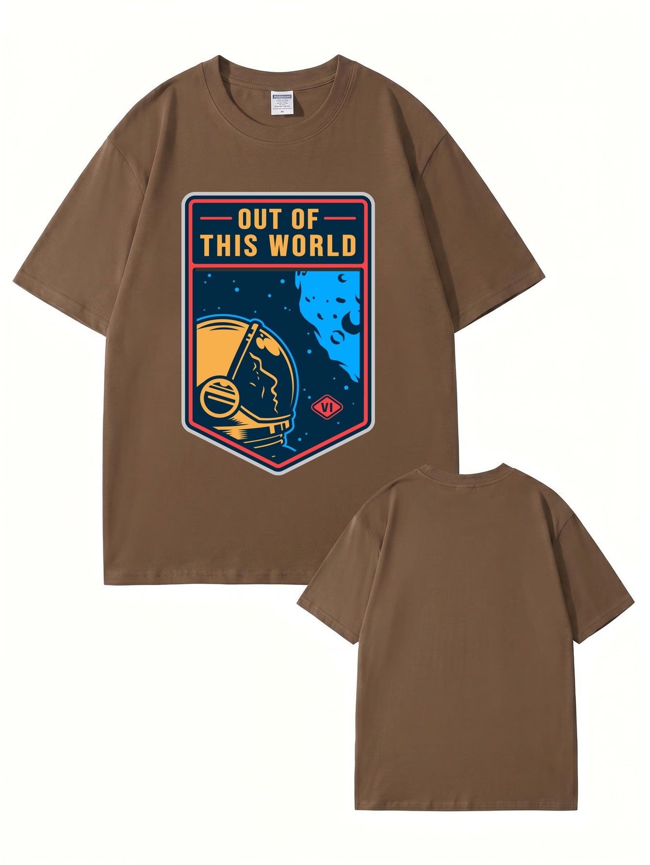 Out of This World Astronaut Graphic T-Shirt - 22 Colors & Extended Sizes