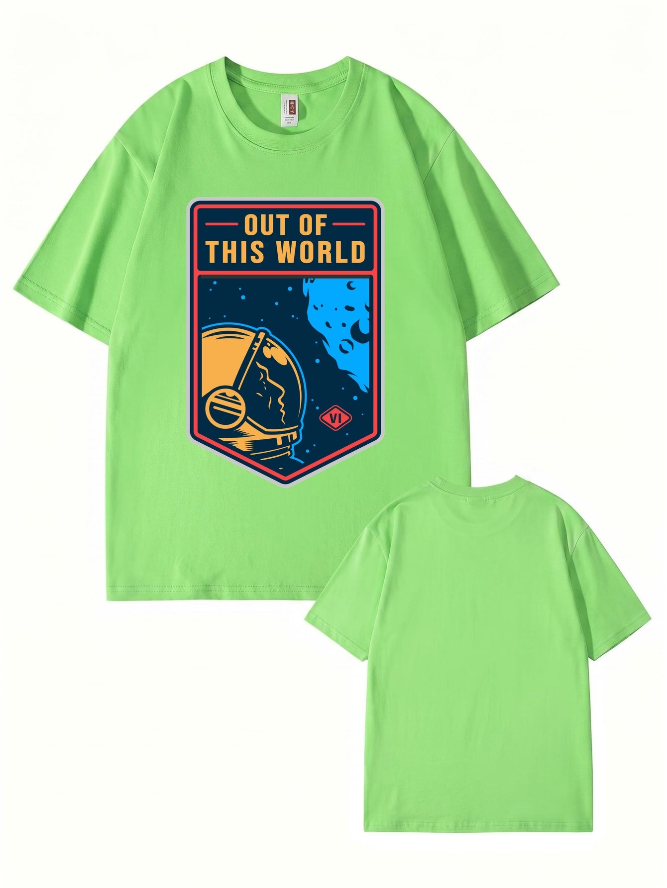 Out of This World Astronaut Graphic T-Shirt - 22 Colors & Extended Sizes