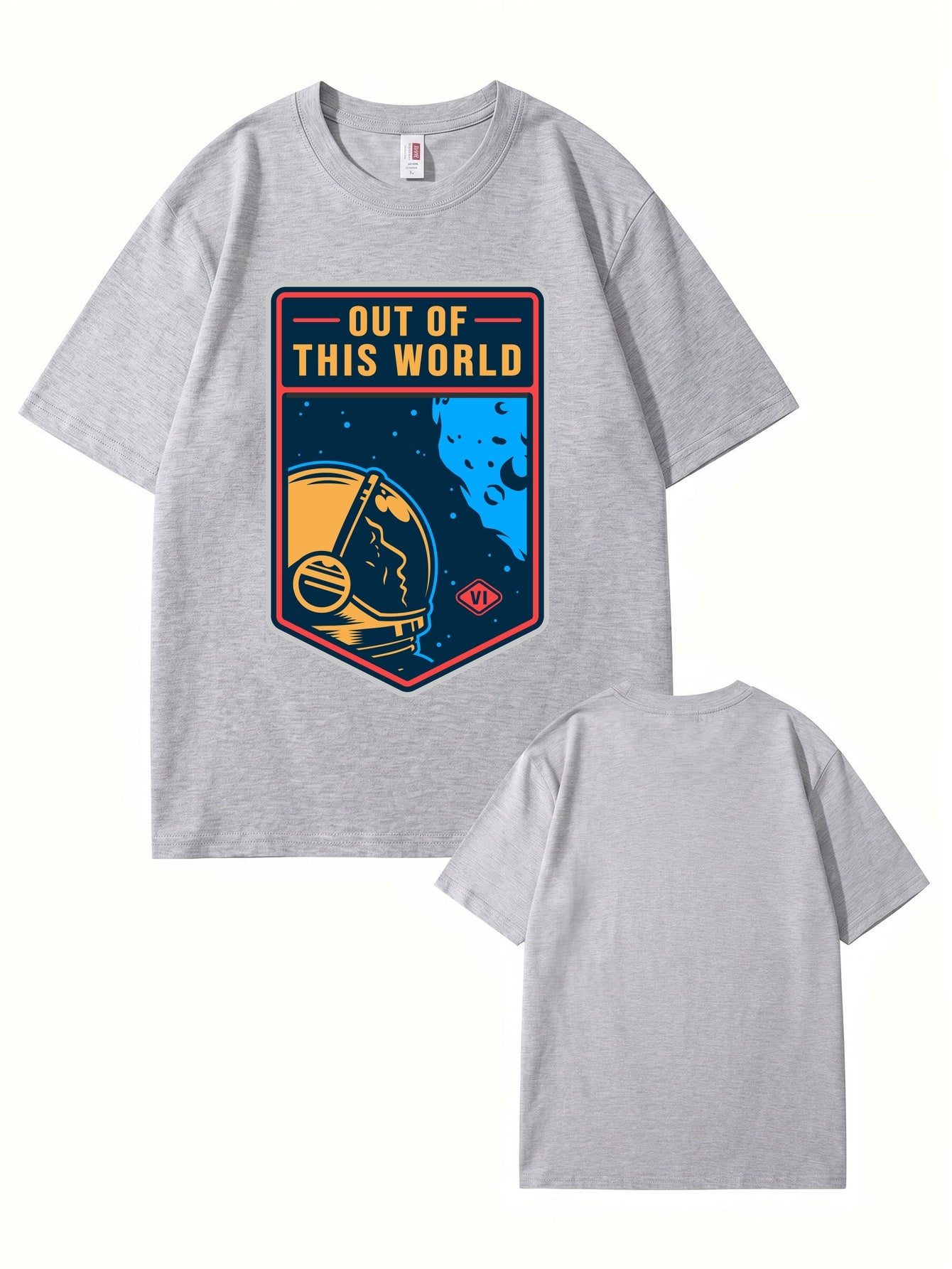 Out of This World Astronaut Graphic T-Shirt - 22 Colors & Extended Sizes