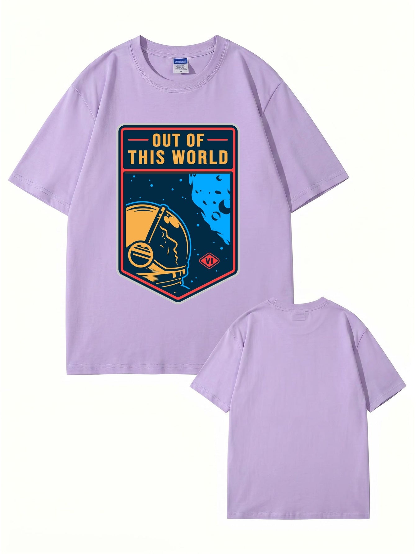 Out of This World Astronaut Graphic T-Shirt - 22 Colors & Extended Sizes