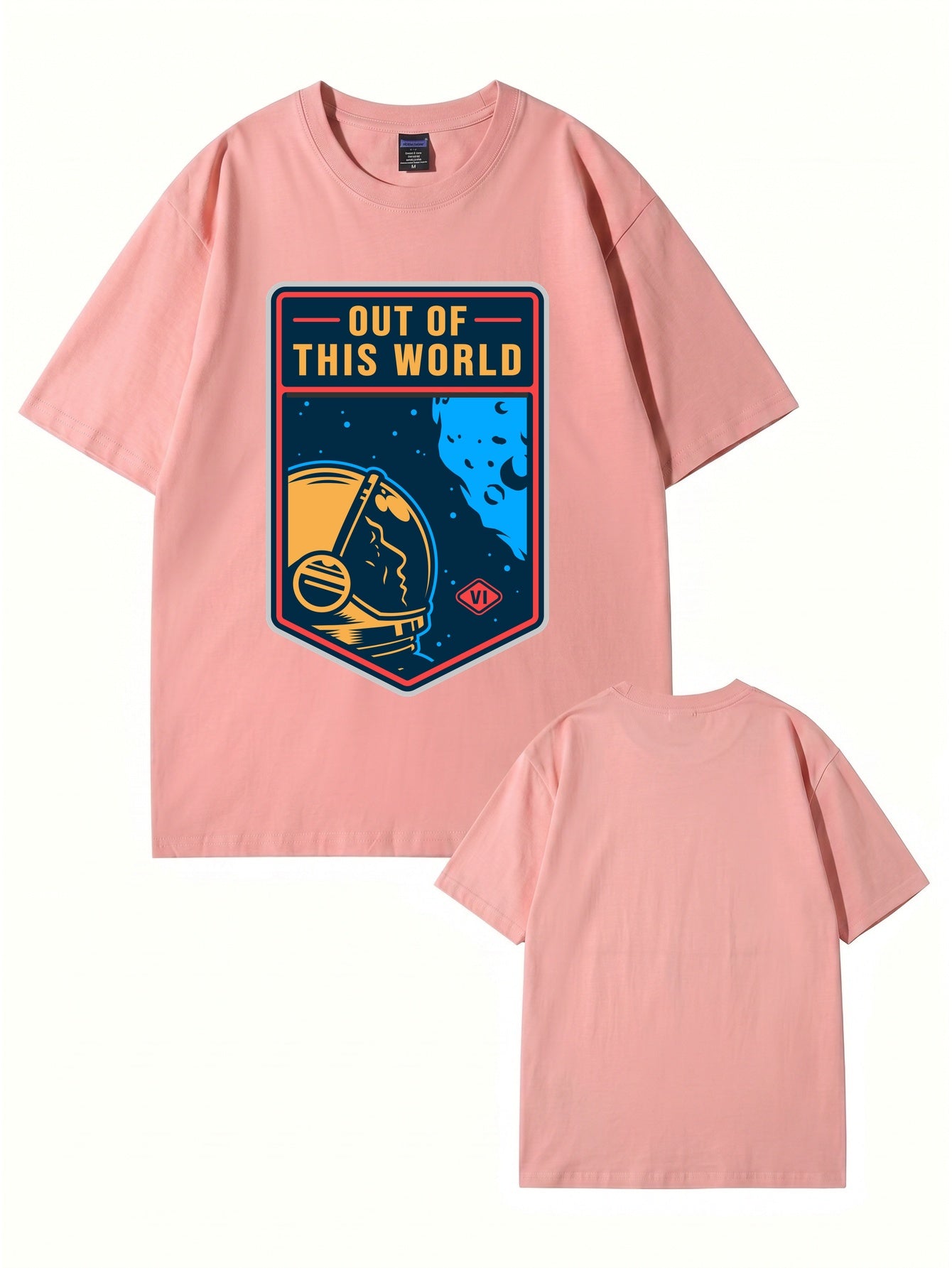 Out of This World Astronaut Graphic T-Shirt - 22 Colors & Extended Sizes