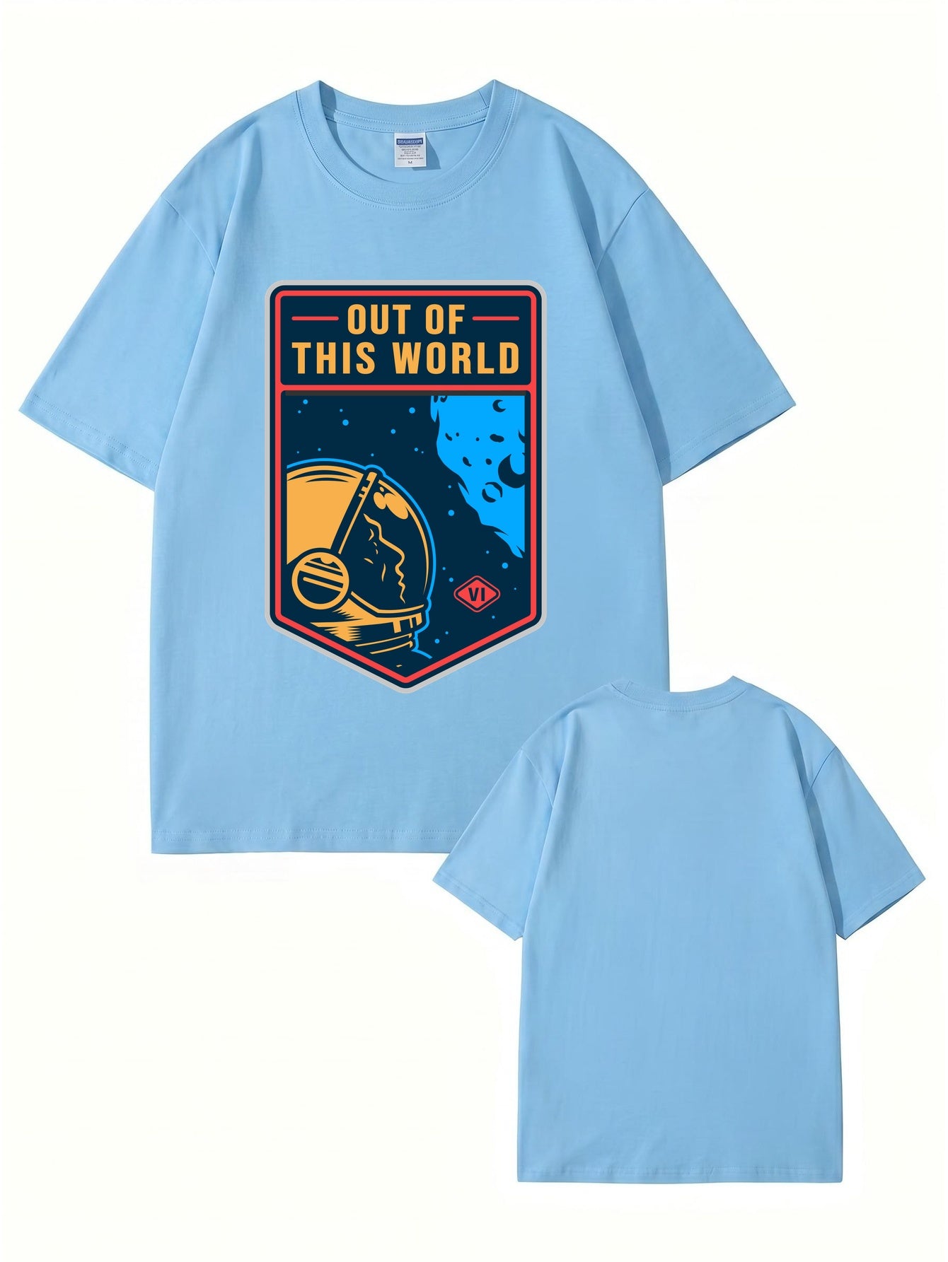 Out of This World Astronaut Graphic T-Shirt - 22 Colors & Extended Sizes