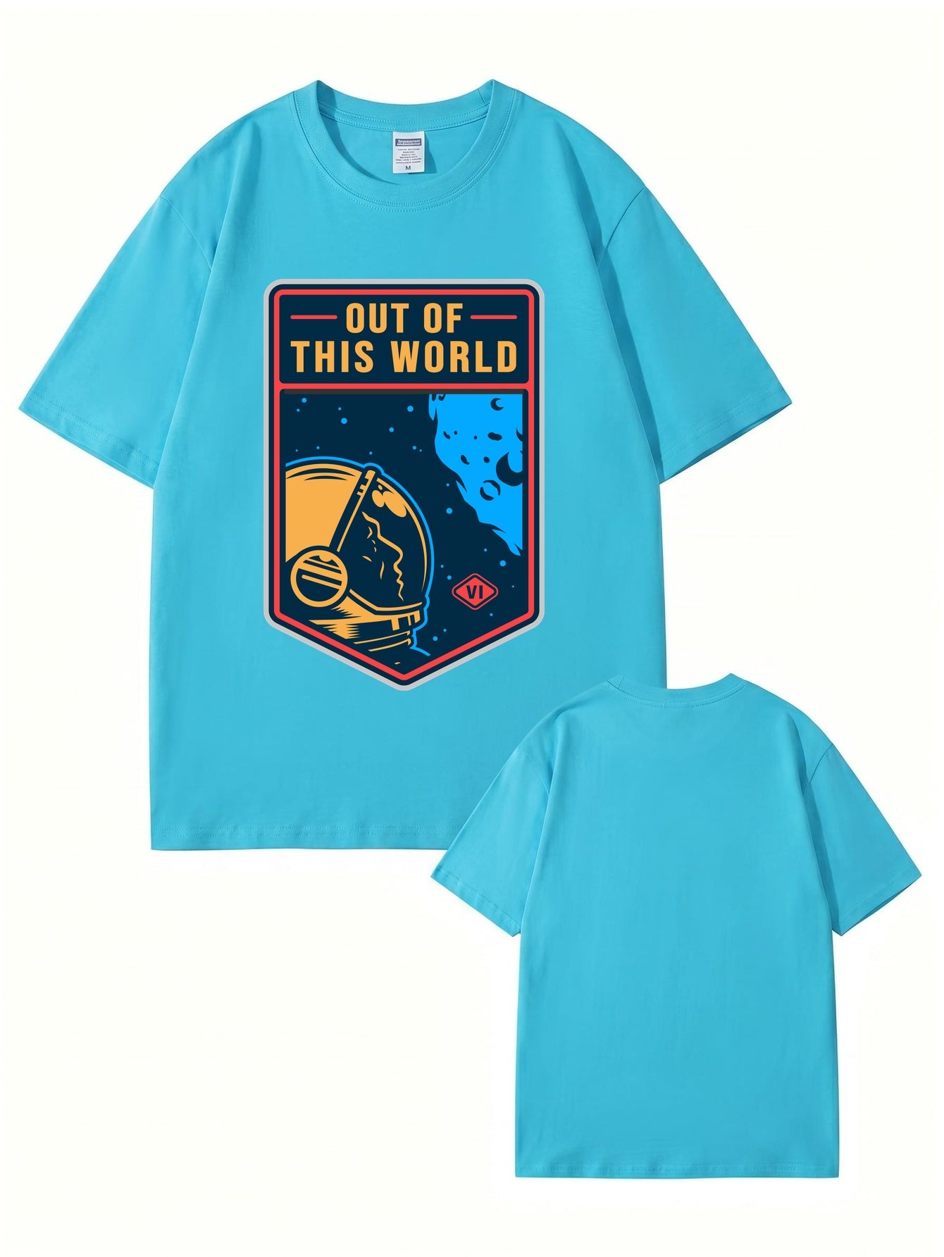 Out of This World Astronaut Graphic T-Shirt - 22 Colors & Extended Sizes