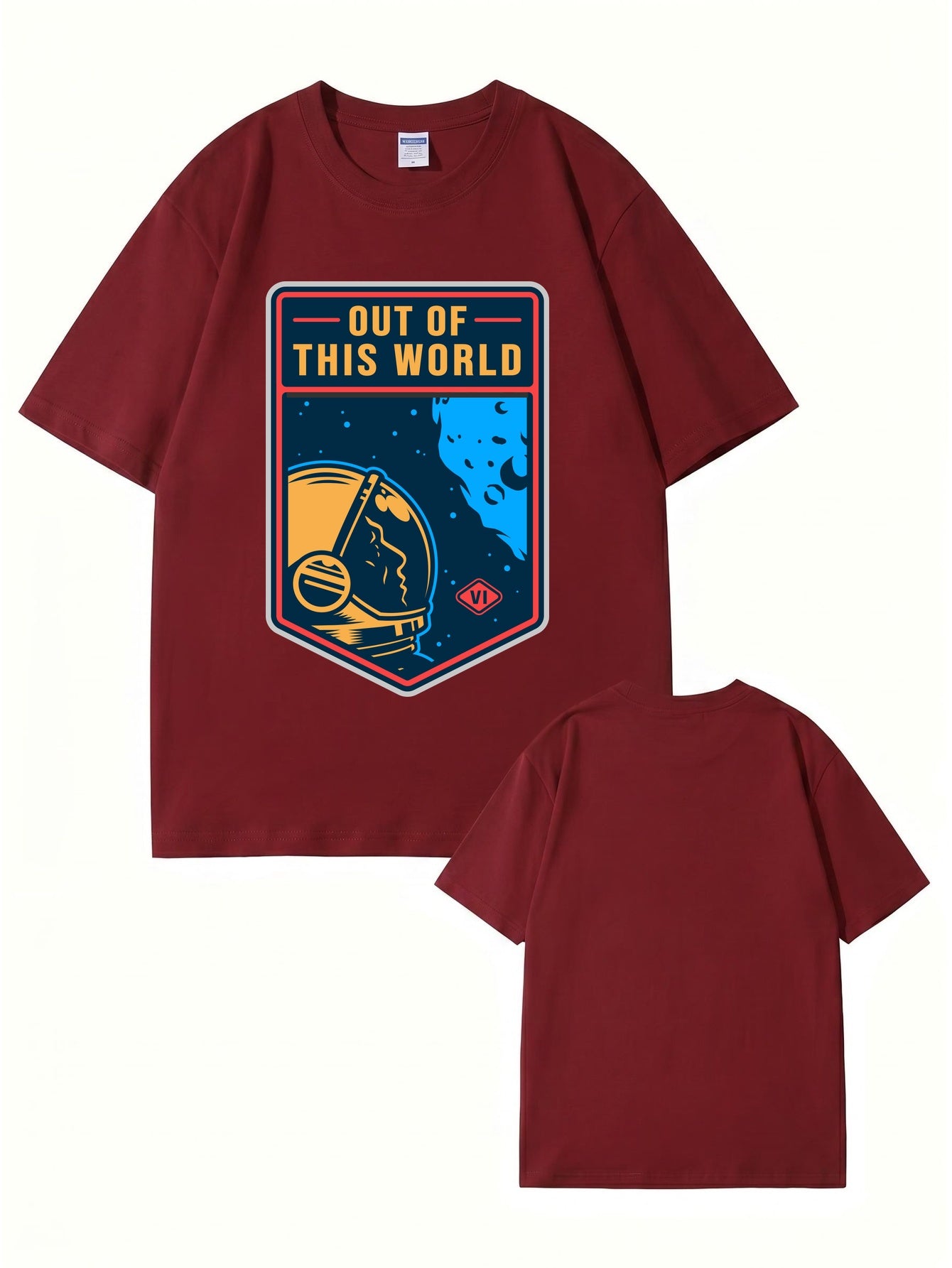 Out of This World Astronaut Graphic T-Shirt - 22 Colors & Extended Sizes