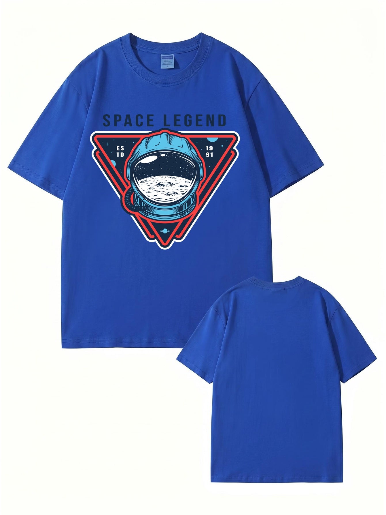Space Legend Astronaut Graphic T-Shirt - Premium 200GSM Cotton Tee