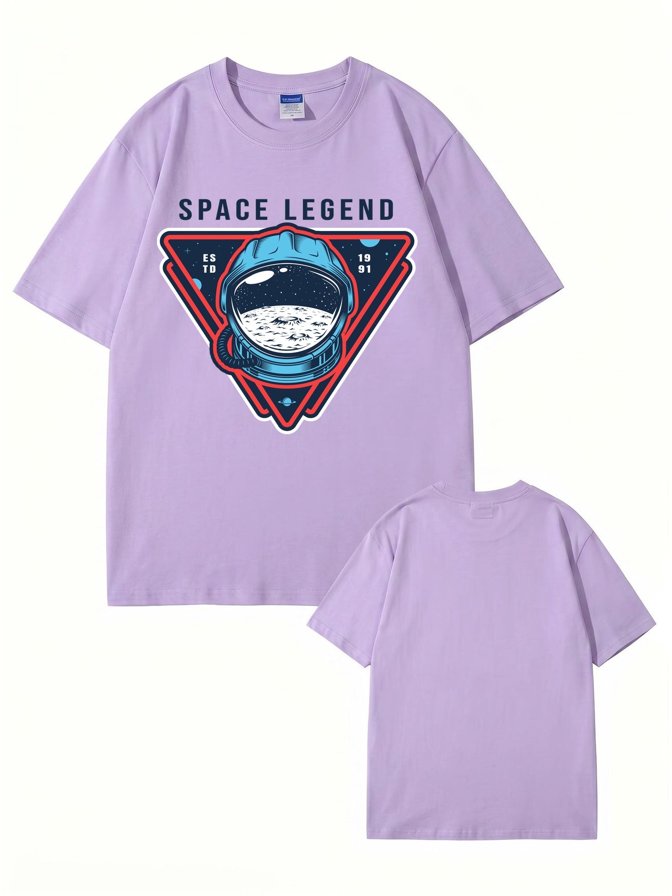 Space Legend Astronaut Graphic T-Shirt - Premium 200GSM Cotton Tee