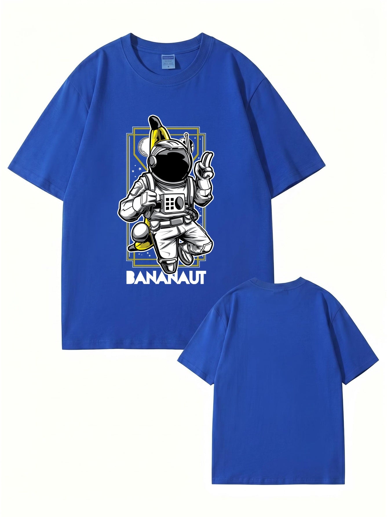 Bananaut Astronaut Banana Graphic Print T-Shirt - Premium Cotton Tee