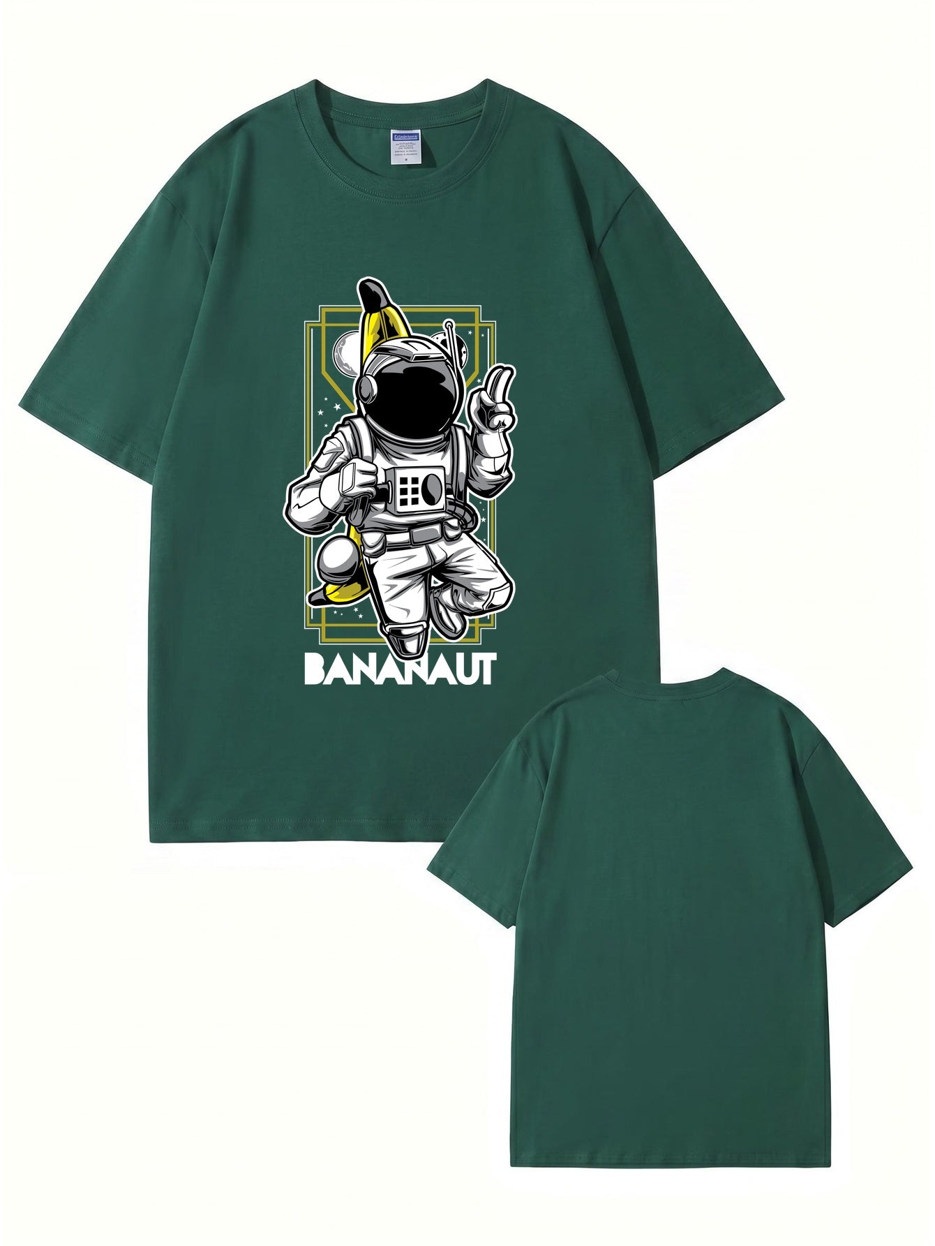 Bananaut Astronaut Banana Graphic Print T-Shirt - Premium Cotton Tee