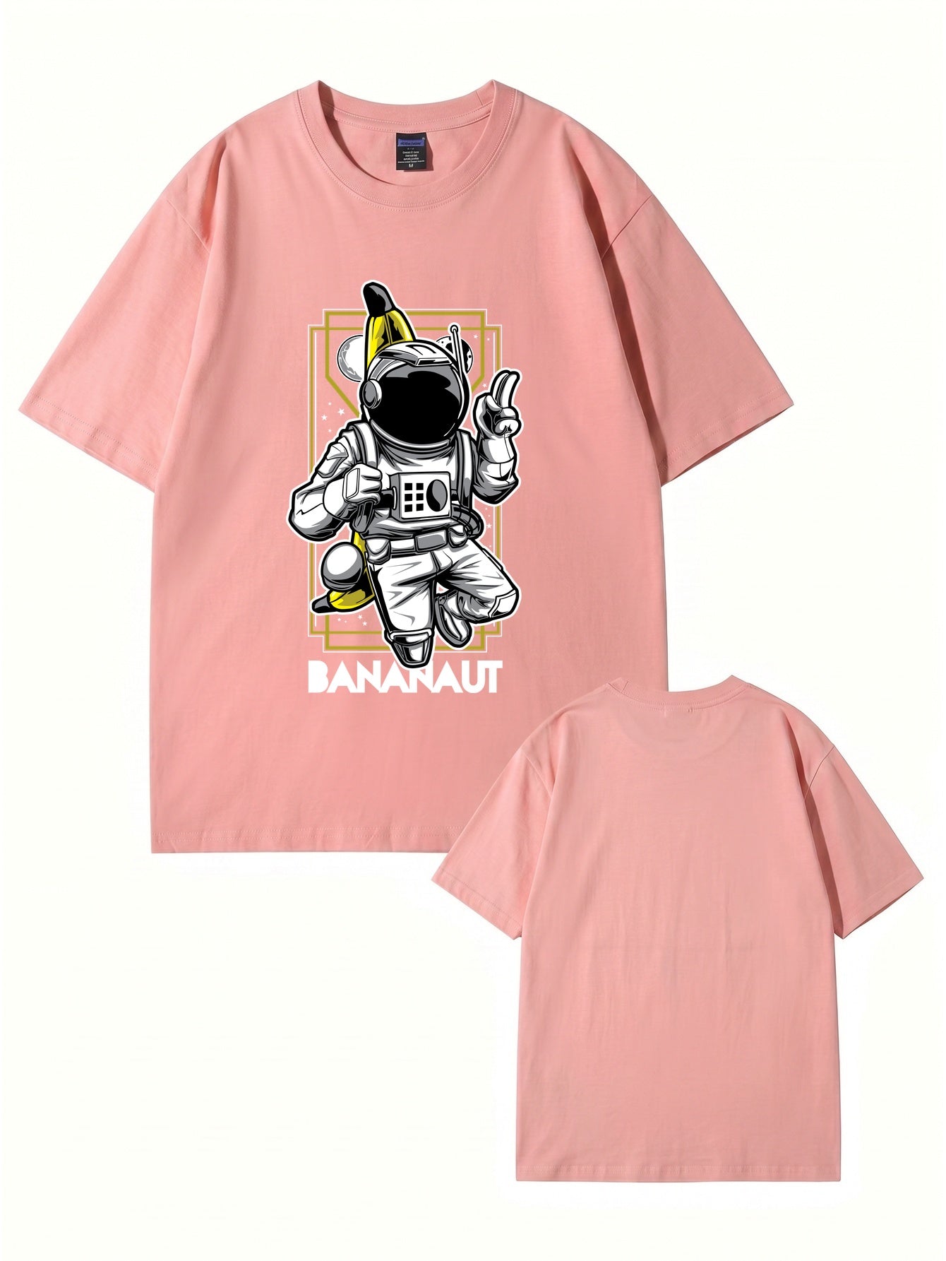Bananaut Astronaut Banana Graphic Print T-Shirt - Premium Cotton Tee