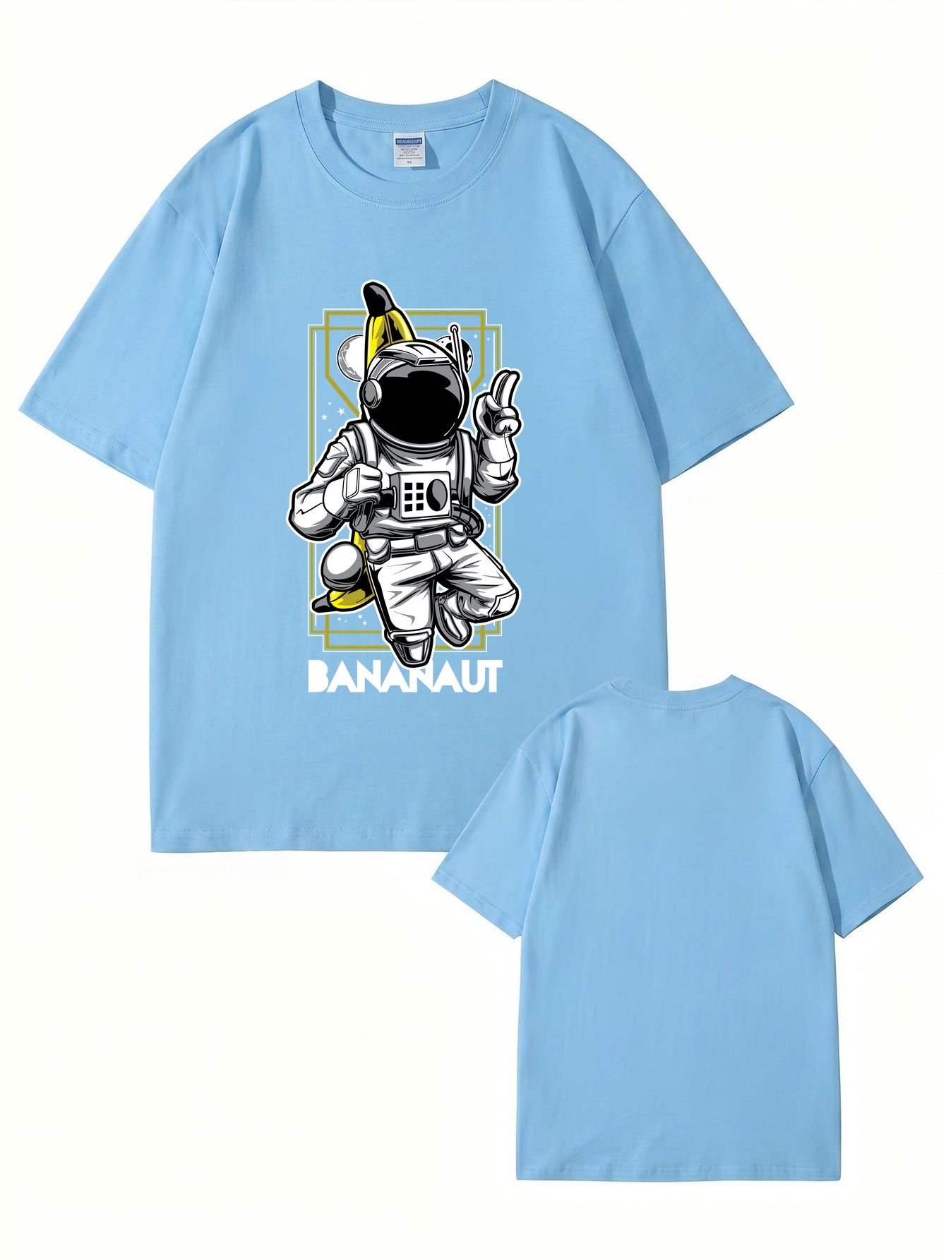 Bananaut Astronaut Banana Graphic Print T-Shirt - Premium Cotton Tee