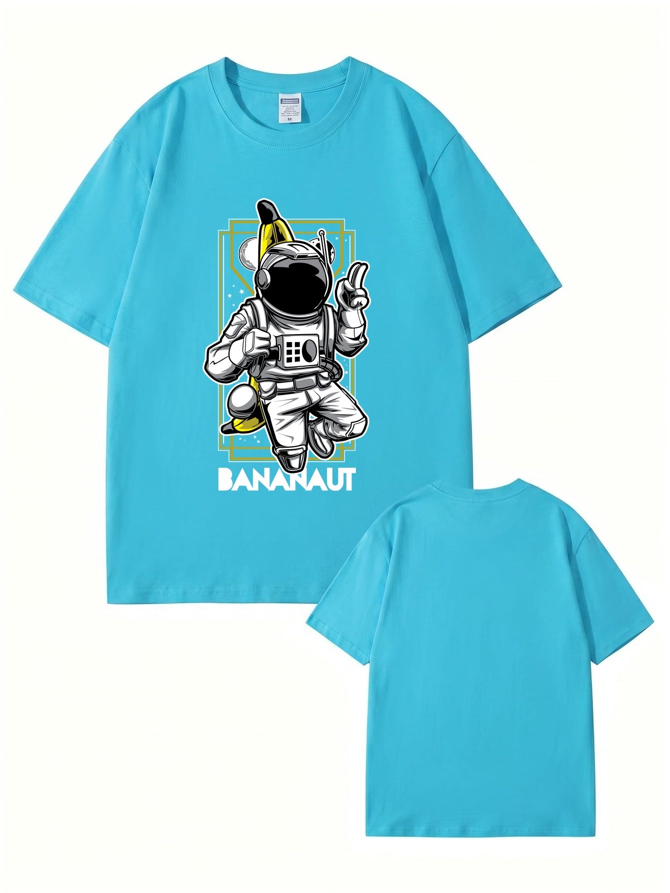 Bananaut Astronaut Banana Graphic Print T-Shirt - Premium Cotton Tee