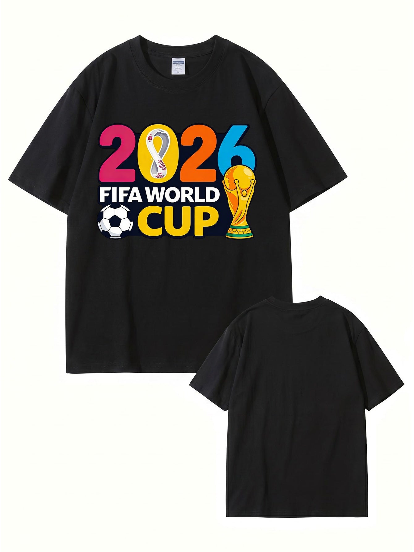 2026 FIFA World Cup Graphic T-Shirt - Premium 200gsm Cotton Tee