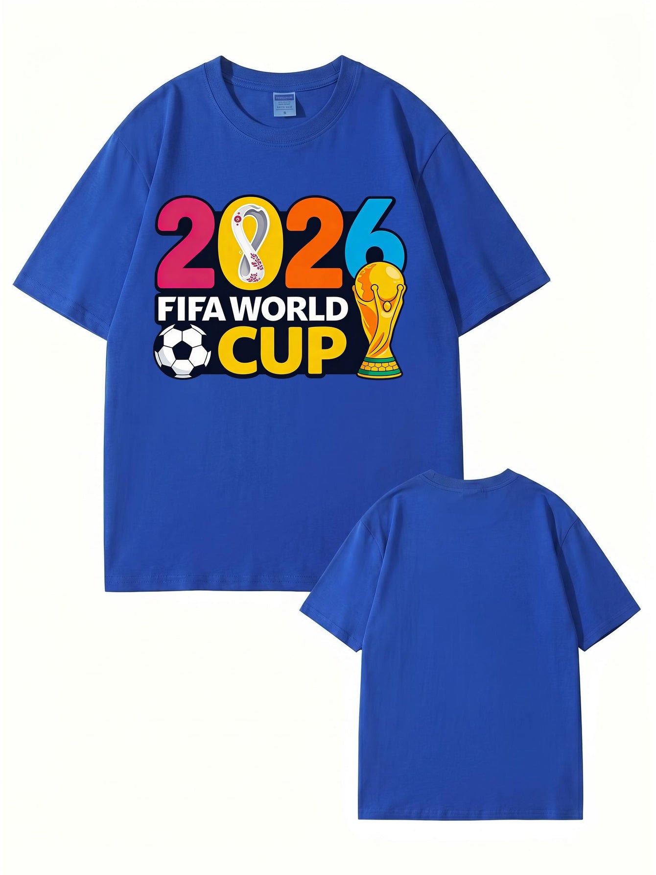 2026 FIFA World Cup Graphic T-Shirt - Premium 200gsm Cotton Tee