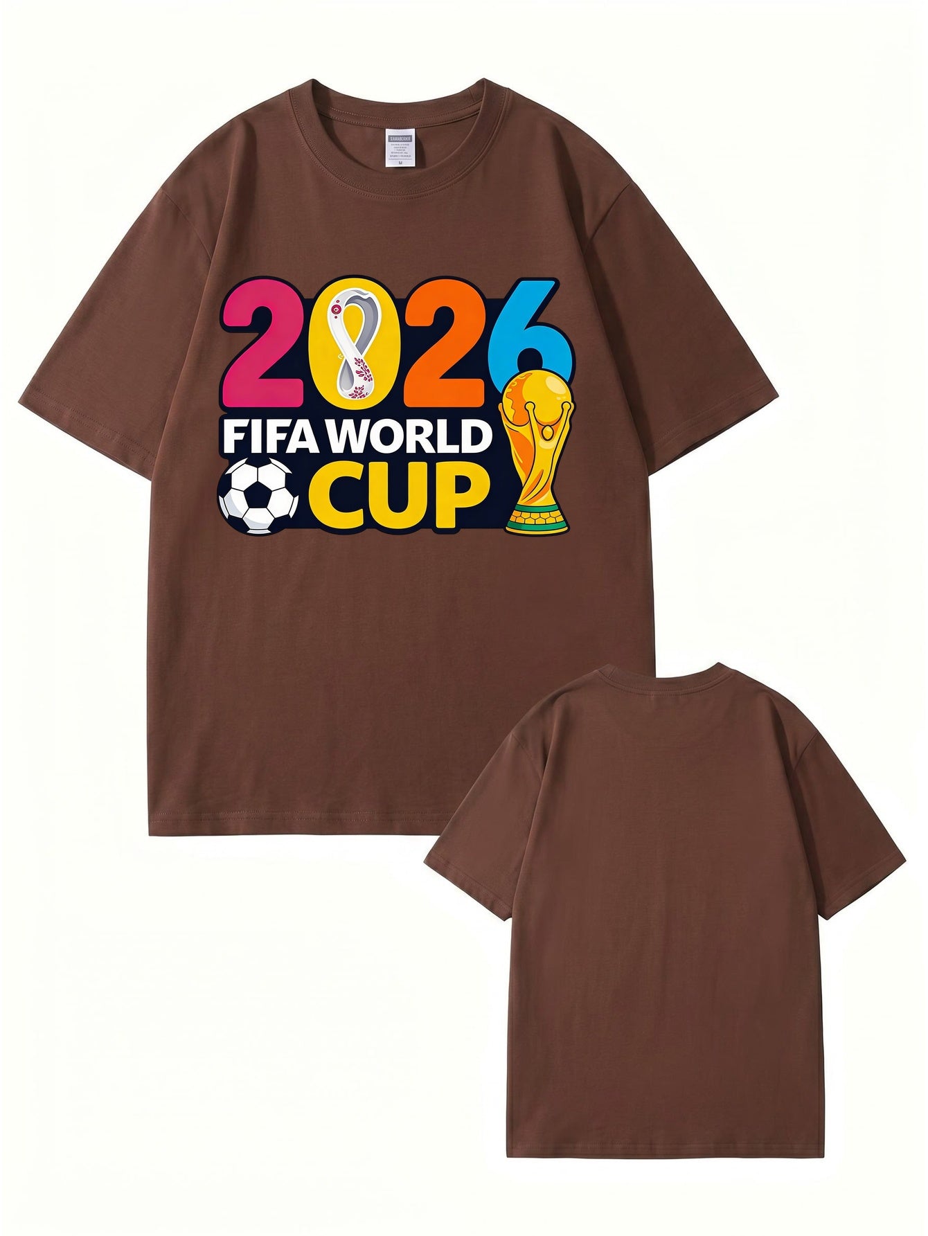 2026 FIFA World Cup Graphic T-Shirt - Premium 200gsm Cotton Tee