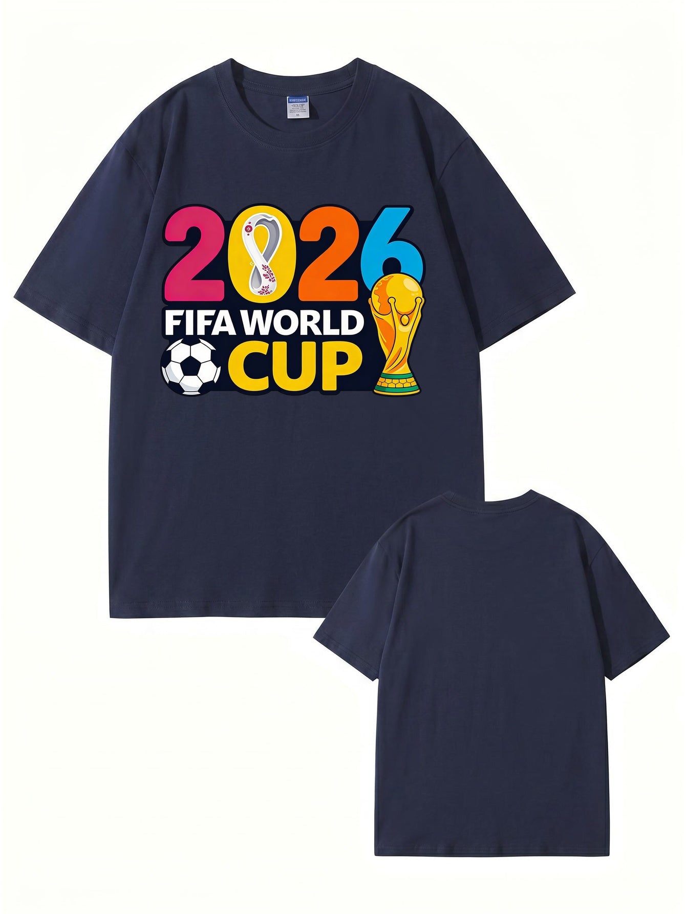 2026 FIFA World Cup Graphic T-Shirt - Premium 200gsm Cotton Tee