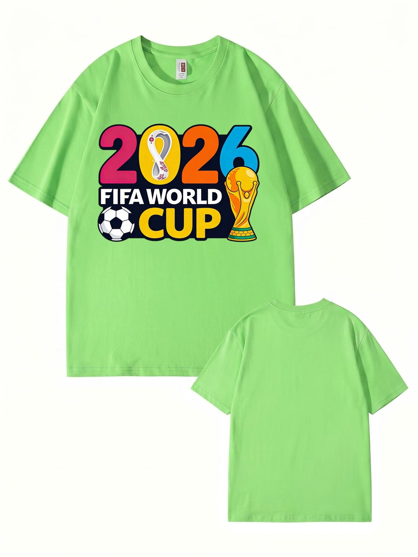 2026 FIFA World Cup Graphic T-Shirt - Premium 200gsm Cotton Tee