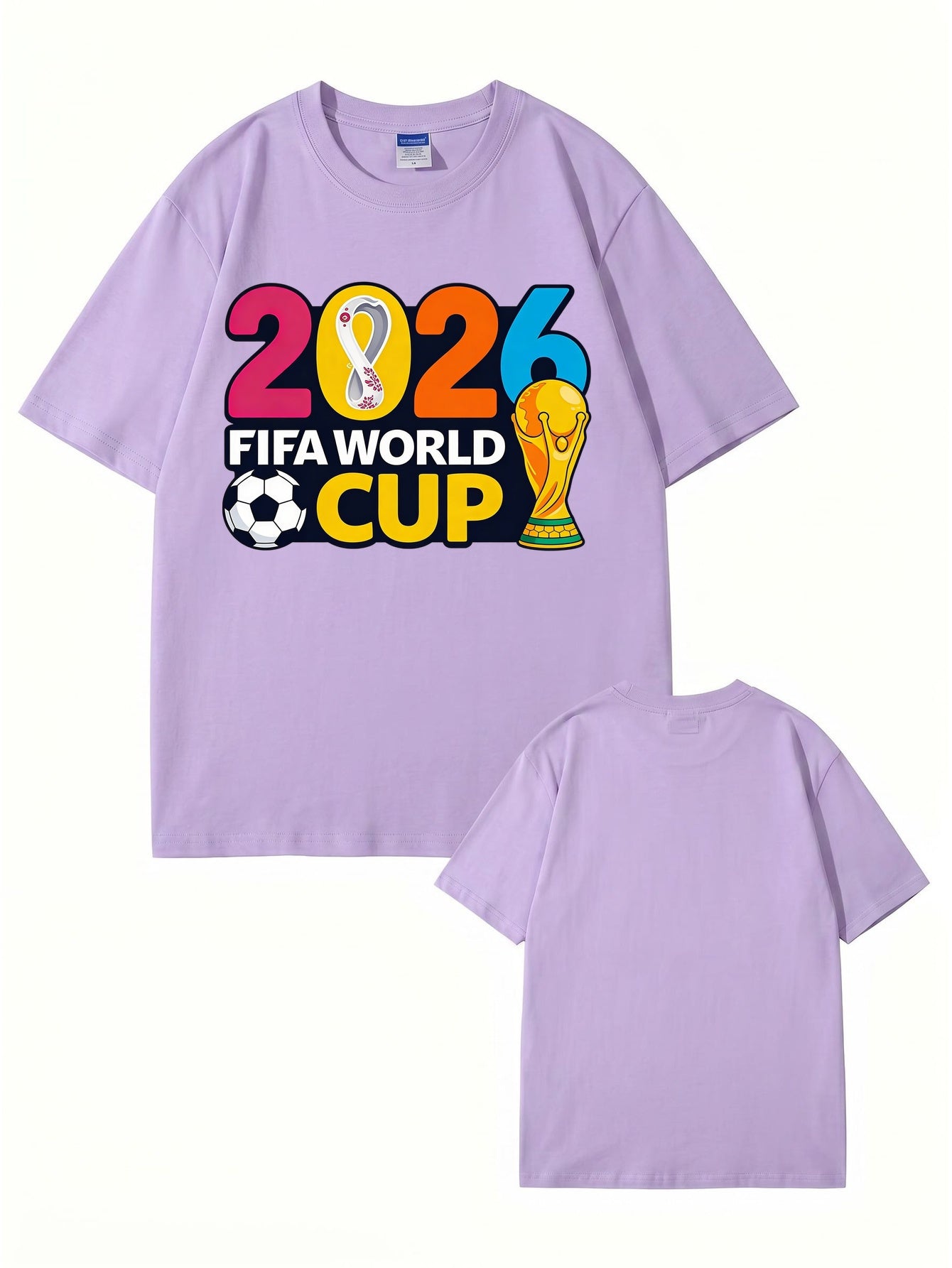 2026 FIFA World Cup Graphic T-Shirt - Premium 200gsm Cotton Tee
