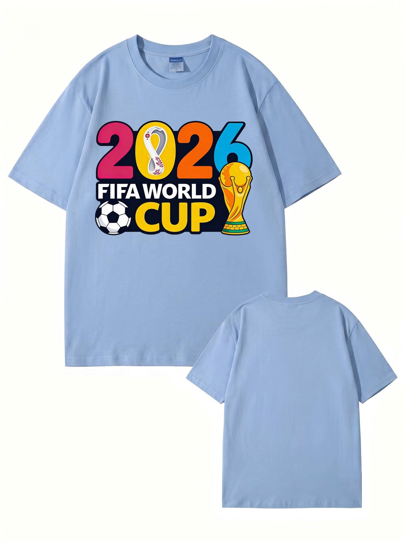 2026 FIFA World Cup Graphic T-Shirt - Premium 200gsm Cotton Tee